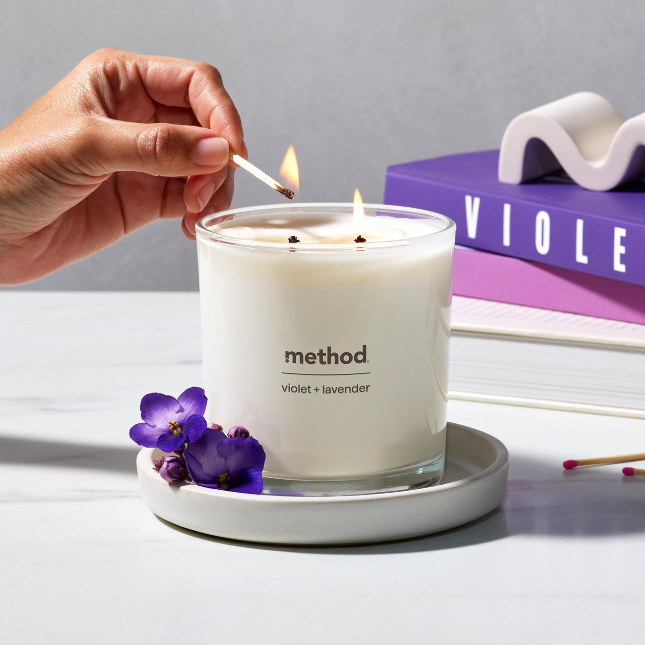 method-premium-soy-candle-violet-lavender-14-oz-up-to-50-hours-burn-time image 7