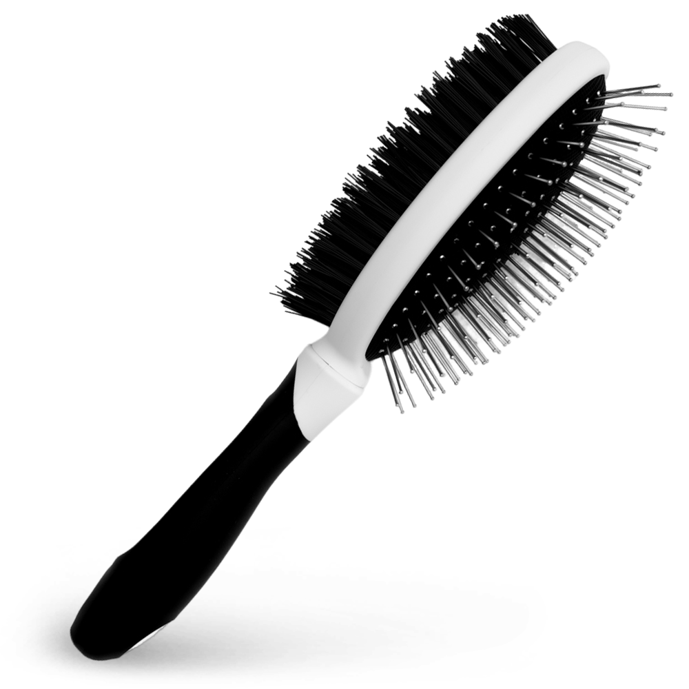 fuller-brush-double-sided-pet-brush-steel-pins-nylon-bristles-for-dogs-and-cats image 1