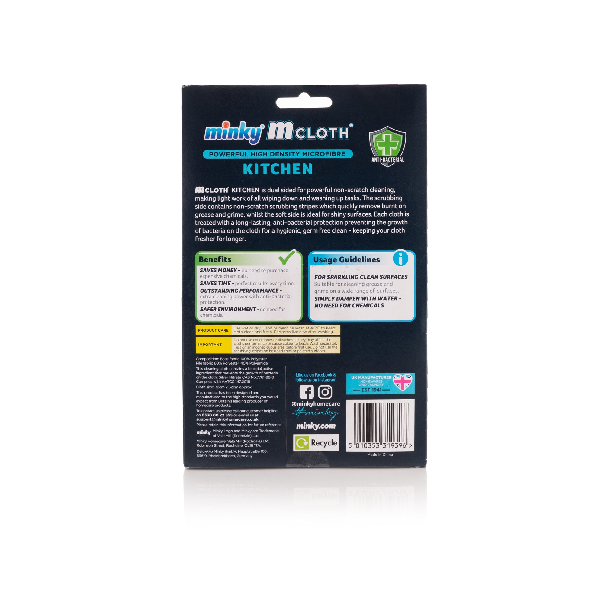 minky-mcloth-kitchen-dual-sided-microfibre-cloth image 5
