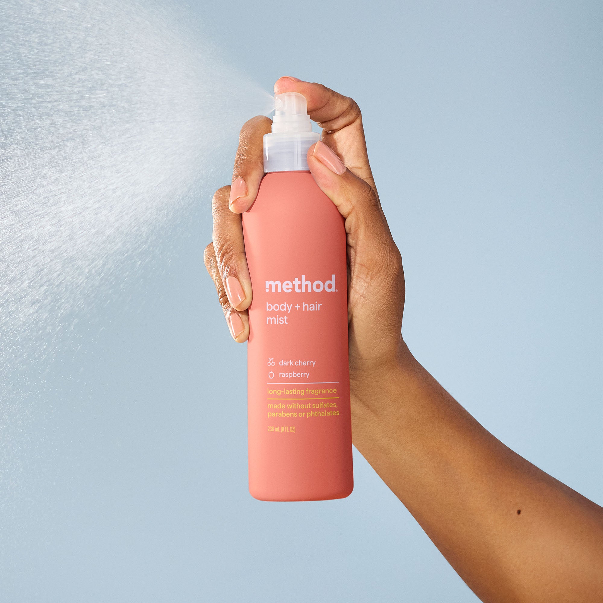 method-body-hair-mist-dark-cherry-raspberry-8-fl-oz-long-lasting-fragrance-cruel image 6