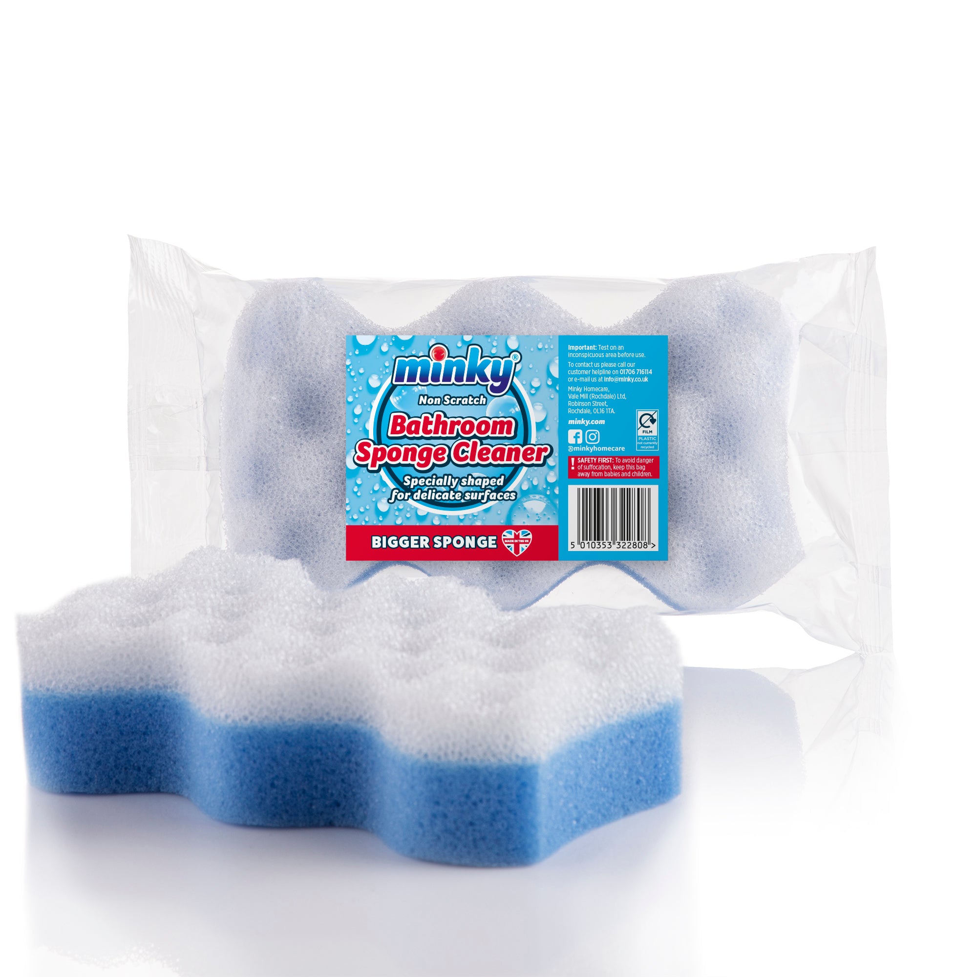 minky-bathroom-sponge-cleaner-non-scratch-scouring-sponge image 1