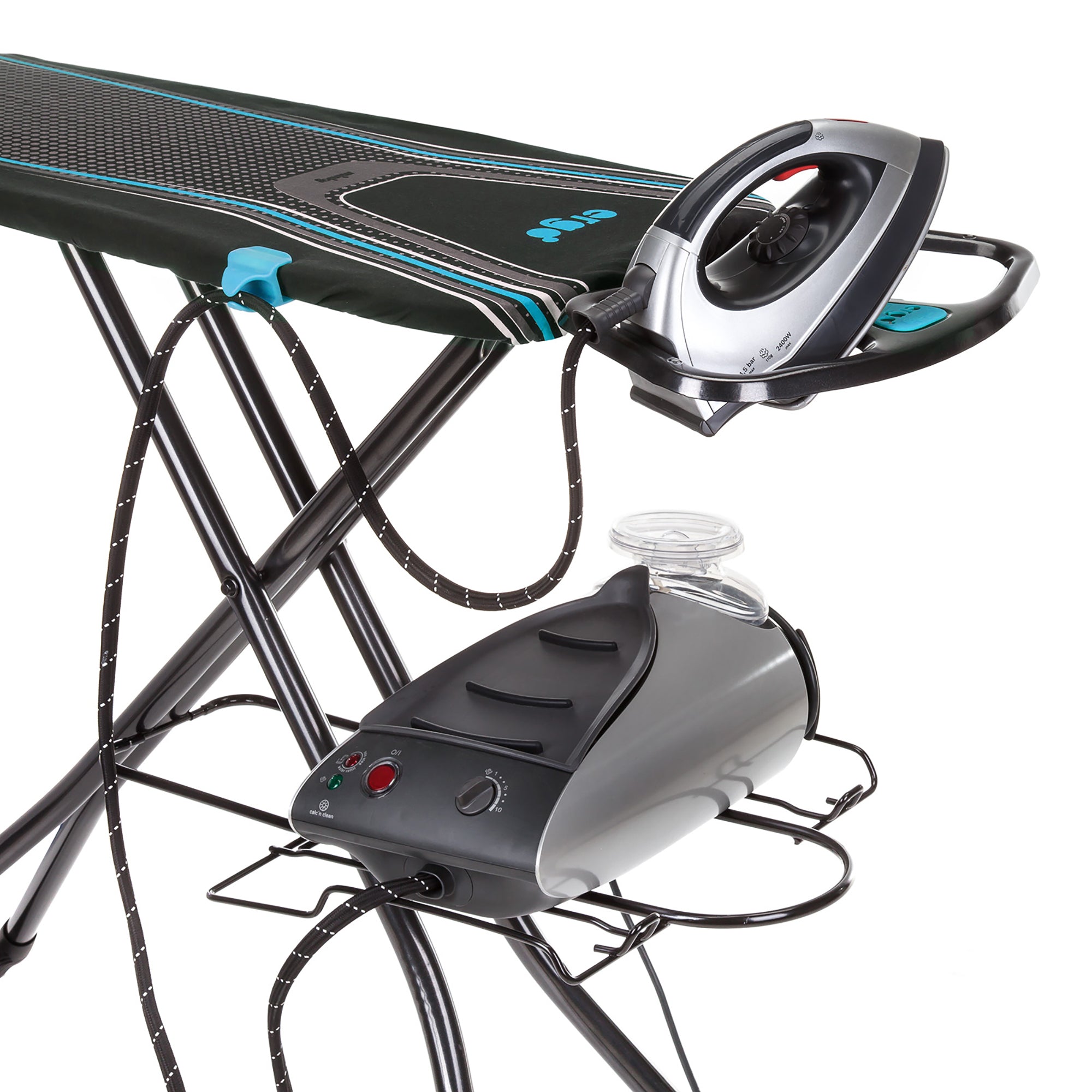 minky-ergo-plus-ironing-board-122-x-38-cm-heat-reflective-cover-blue image 3