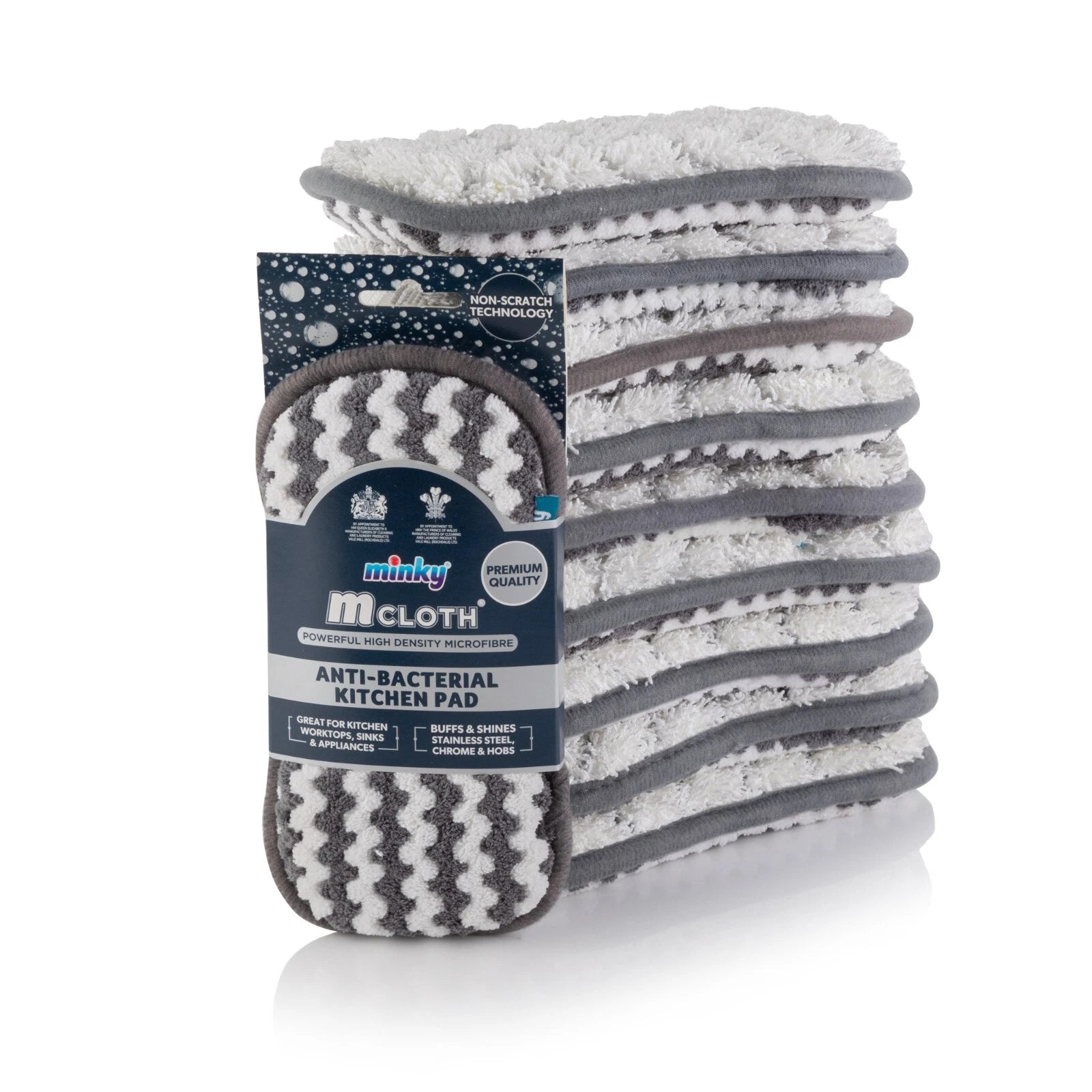 minky-mcloth-anti-bacterial-kitchen-pad-dual-sided-microfibre-cleaning-pad image 5