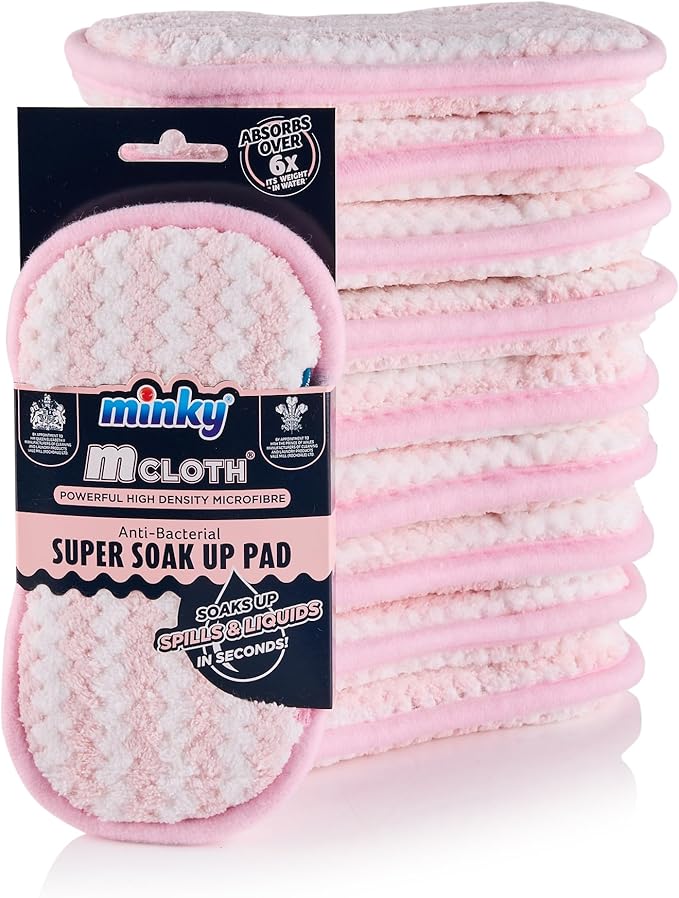 minky-mcloth-super-soak-up-pad-anti-bacterial-microfibre-pad-1-pack image 8