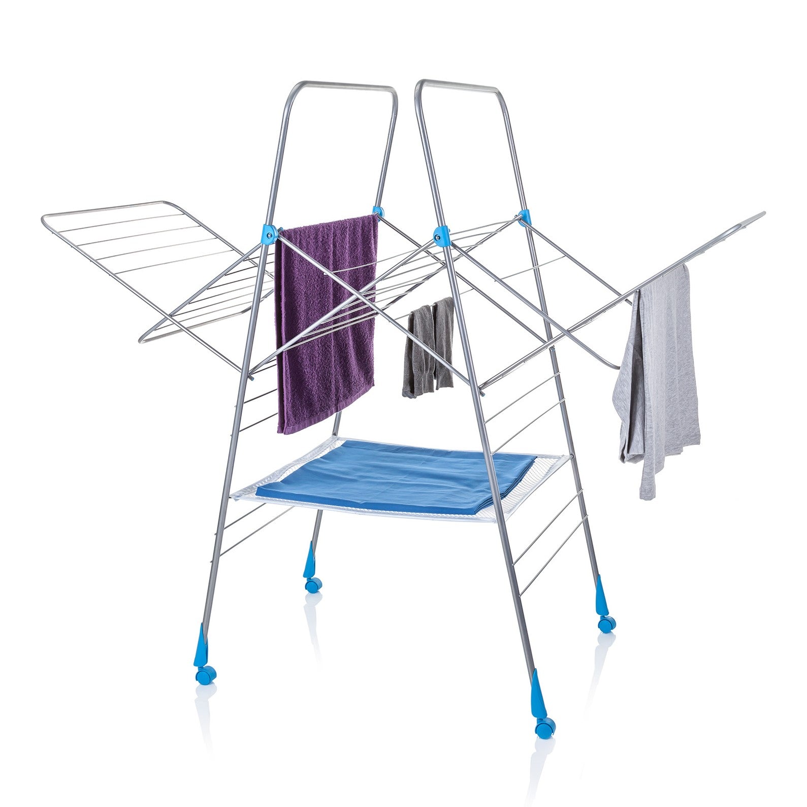 minky-multidry-clothes-airer-25m-drying-space-auto-open-wheels image 2