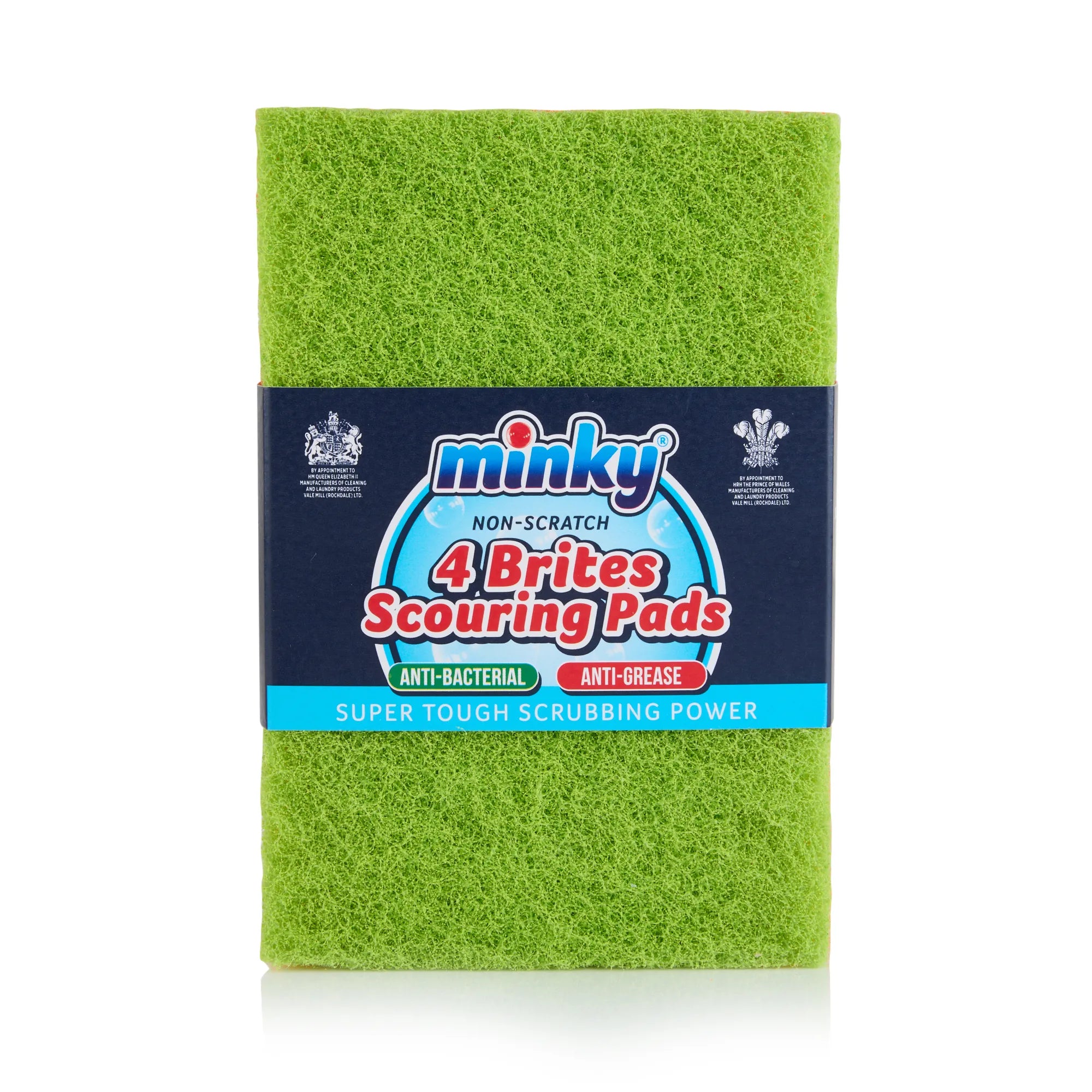 minky-4-brites-scouring-pads-non-scratch-anti-bacterial image 2