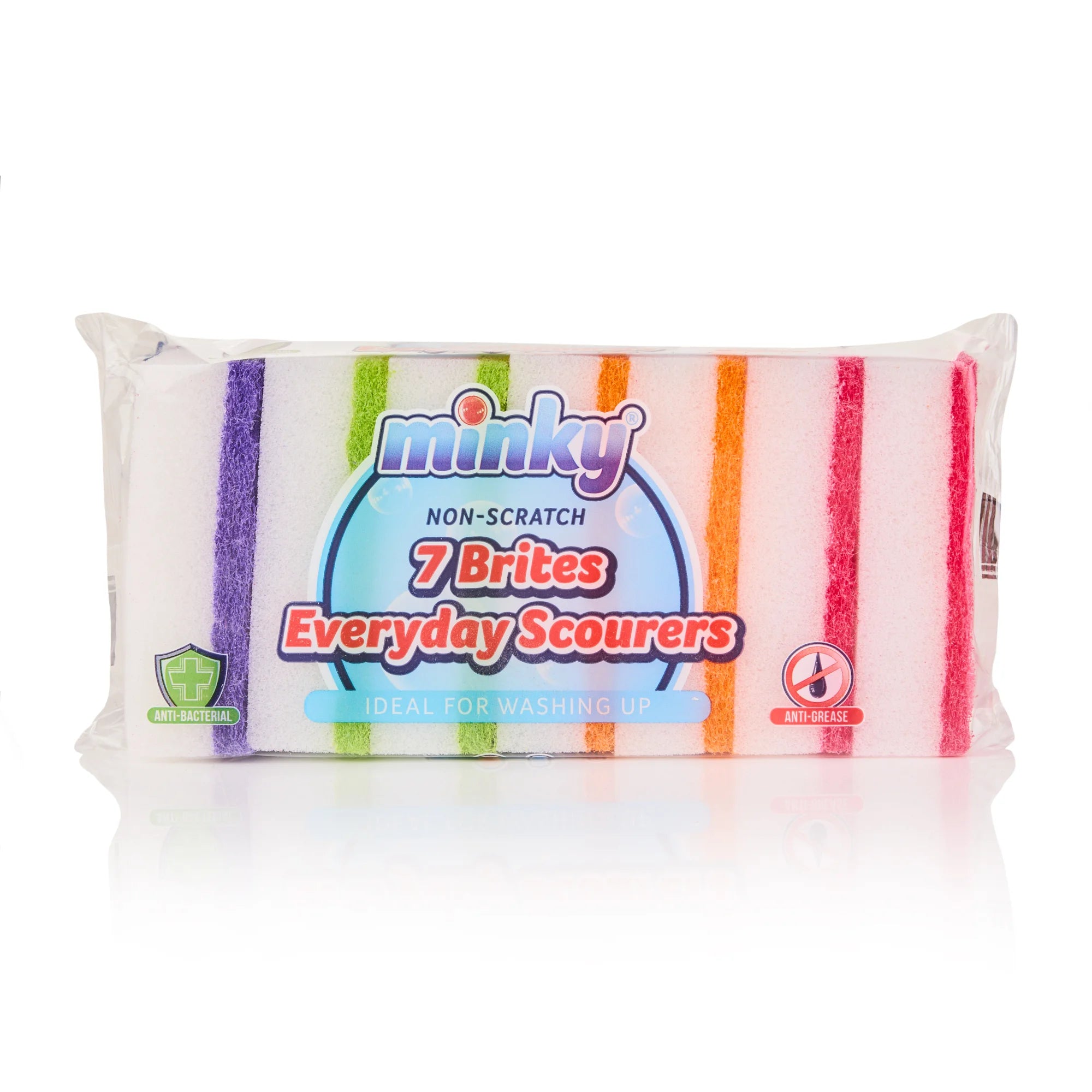minky-brites-everyday-scourers-7-pack-non-scratch-colour-coded image 3