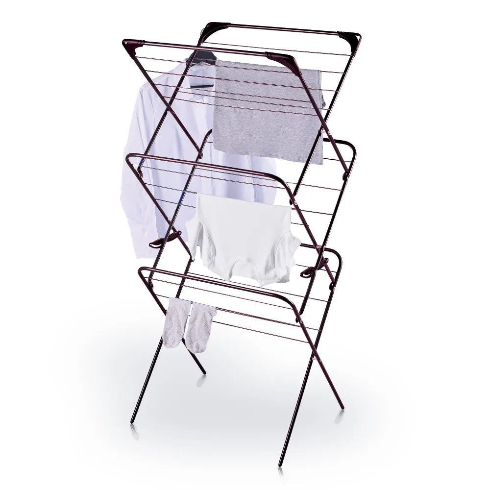 minky-3-tier-essentials-indoor-airer-black image 1