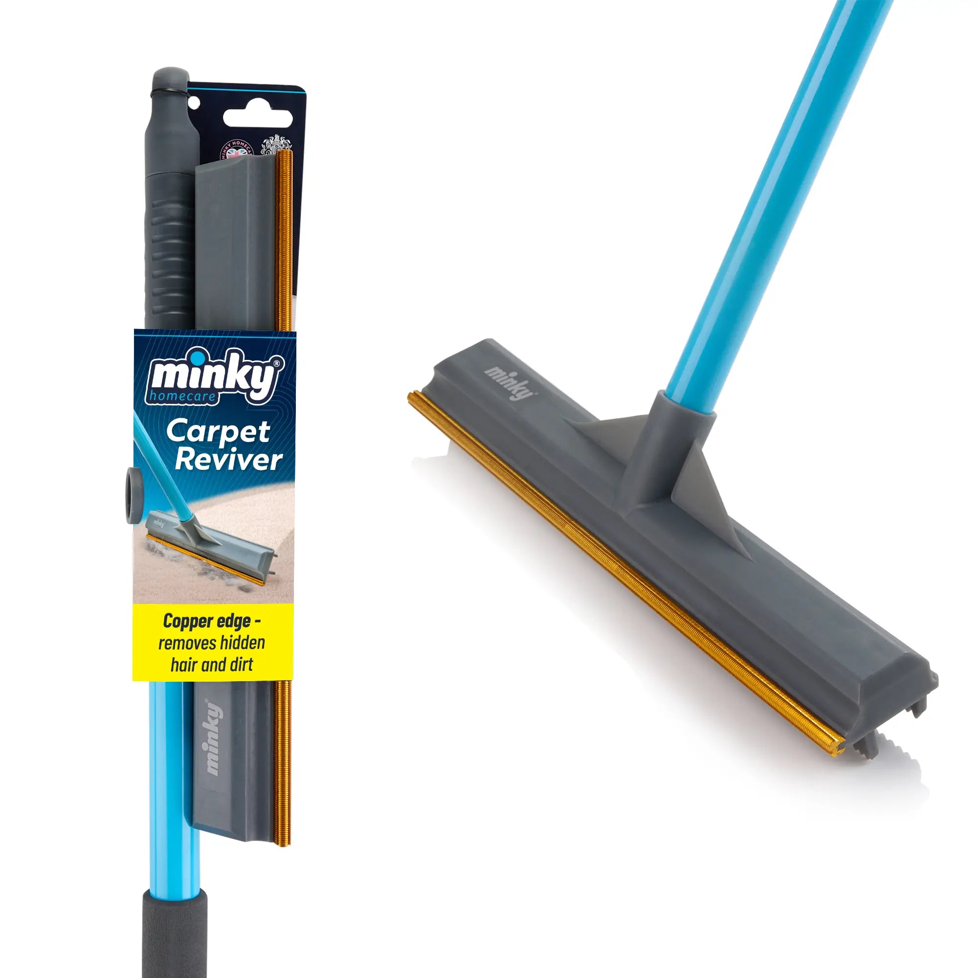 minky-carpet-reviver-dual-sided-carpet-cleaner-to-lift-embedded-dirt-pet-hair image 1