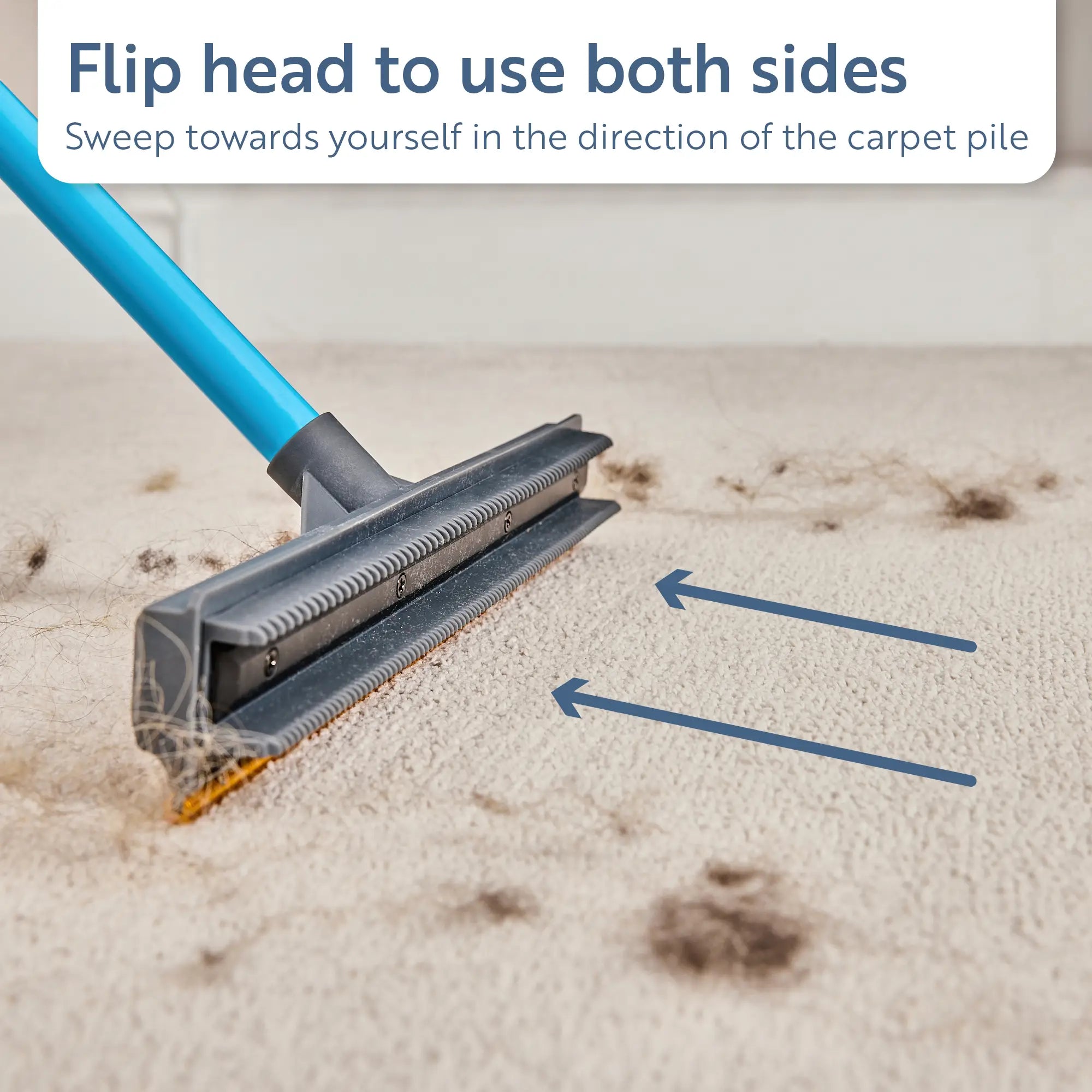 minky-carpet-reviver-dual-sided-carpet-cleaner-to-lift-embedded-dirt-pet-hair image 5