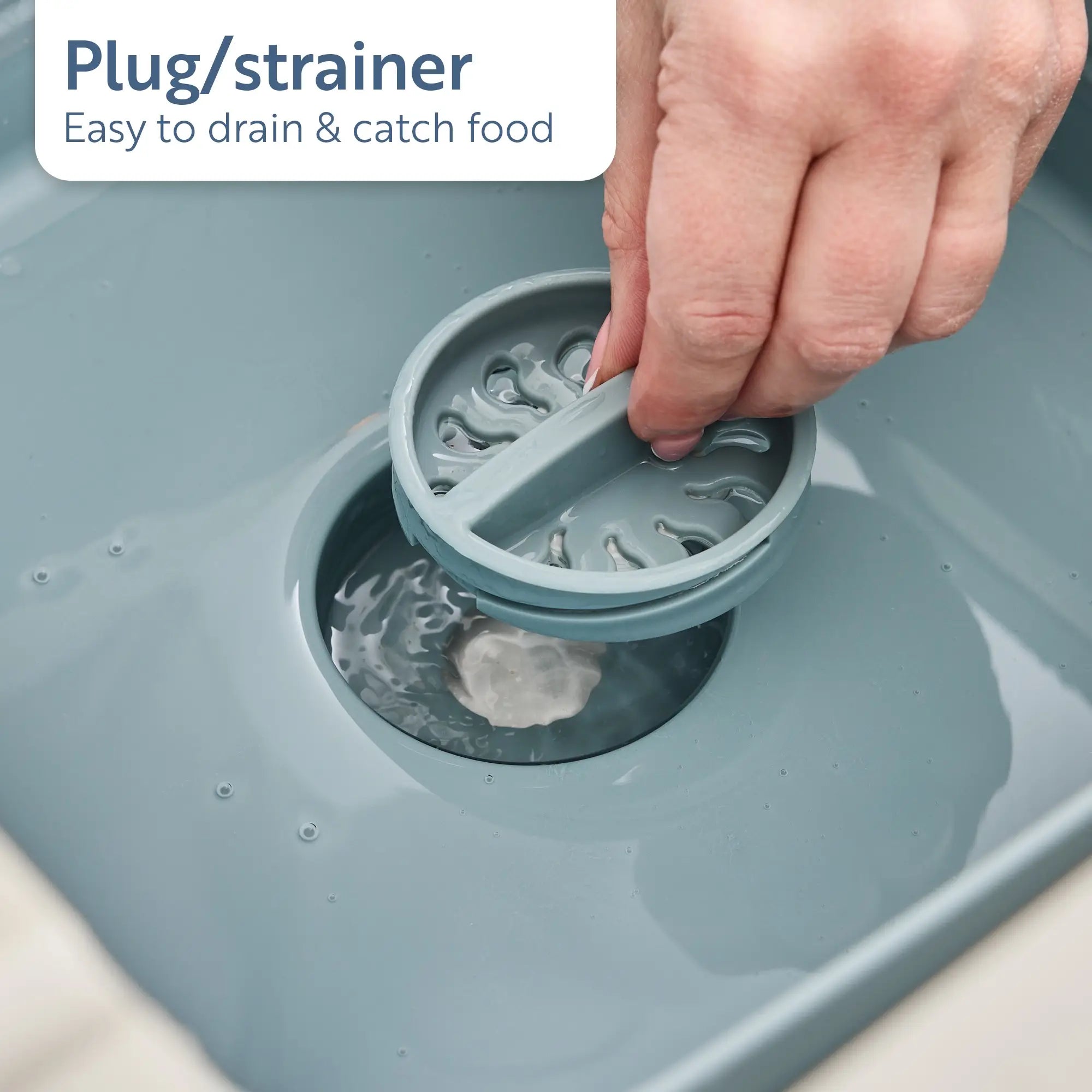 minky-collapsible-washing-up-bowl-with-plug-9l-space-saving image 4
