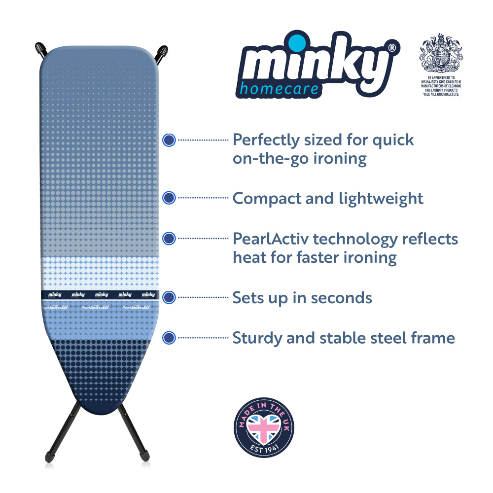 minky-easyglide-medium-ironing-board-compact-lightweight-ironing-board image 2