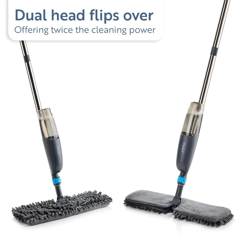 minky-flexi-spray-mop-extendable-bending-handle-dual-sided-microfibre-head-no-bu image 3