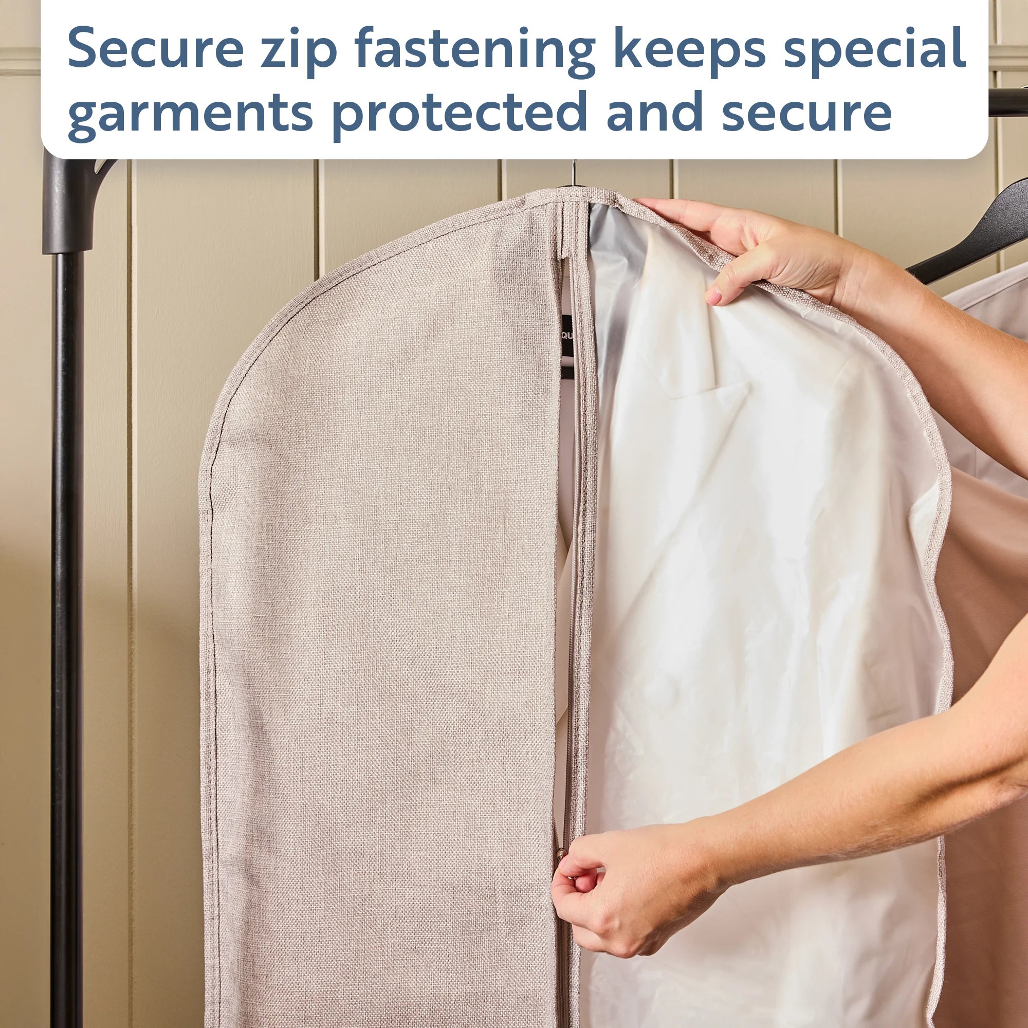 minky-protective-garment-bag-transparent-panel-secure-zip-for-dresses-suits-jack image 4