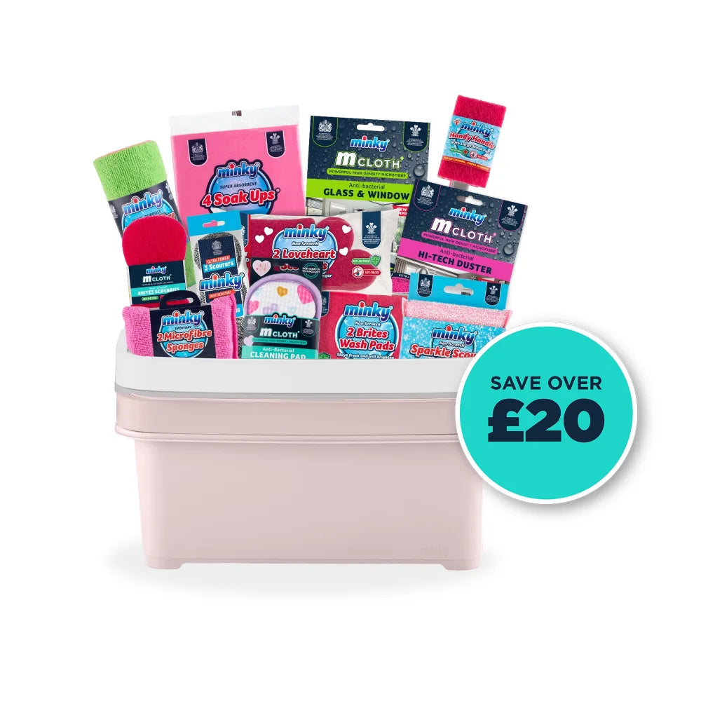 minky-love-your-home-cleaning-bundle-14-piece-cleaning-set-with-exclusive-summer image 1