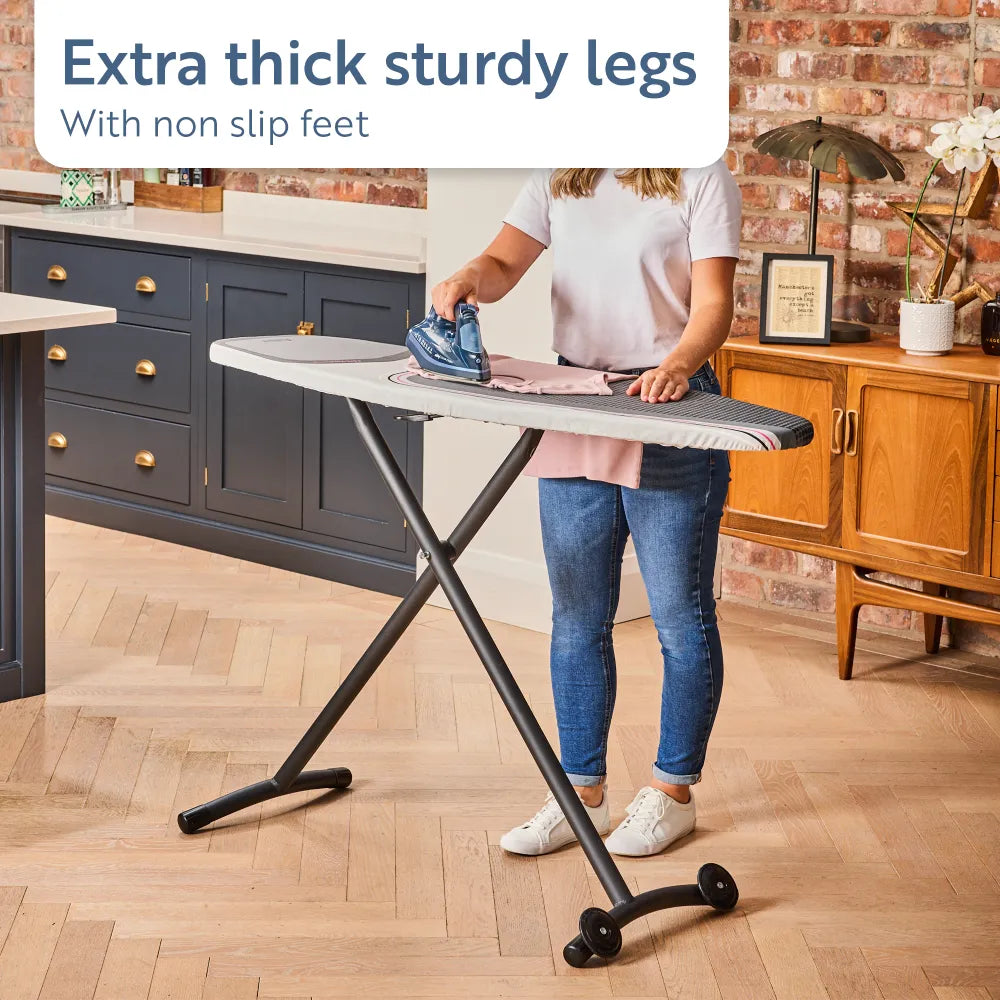 minky-maxipro-ironing-board-135x46cm-with-cotton-cover-ultra-cushioned-base-for- image 7