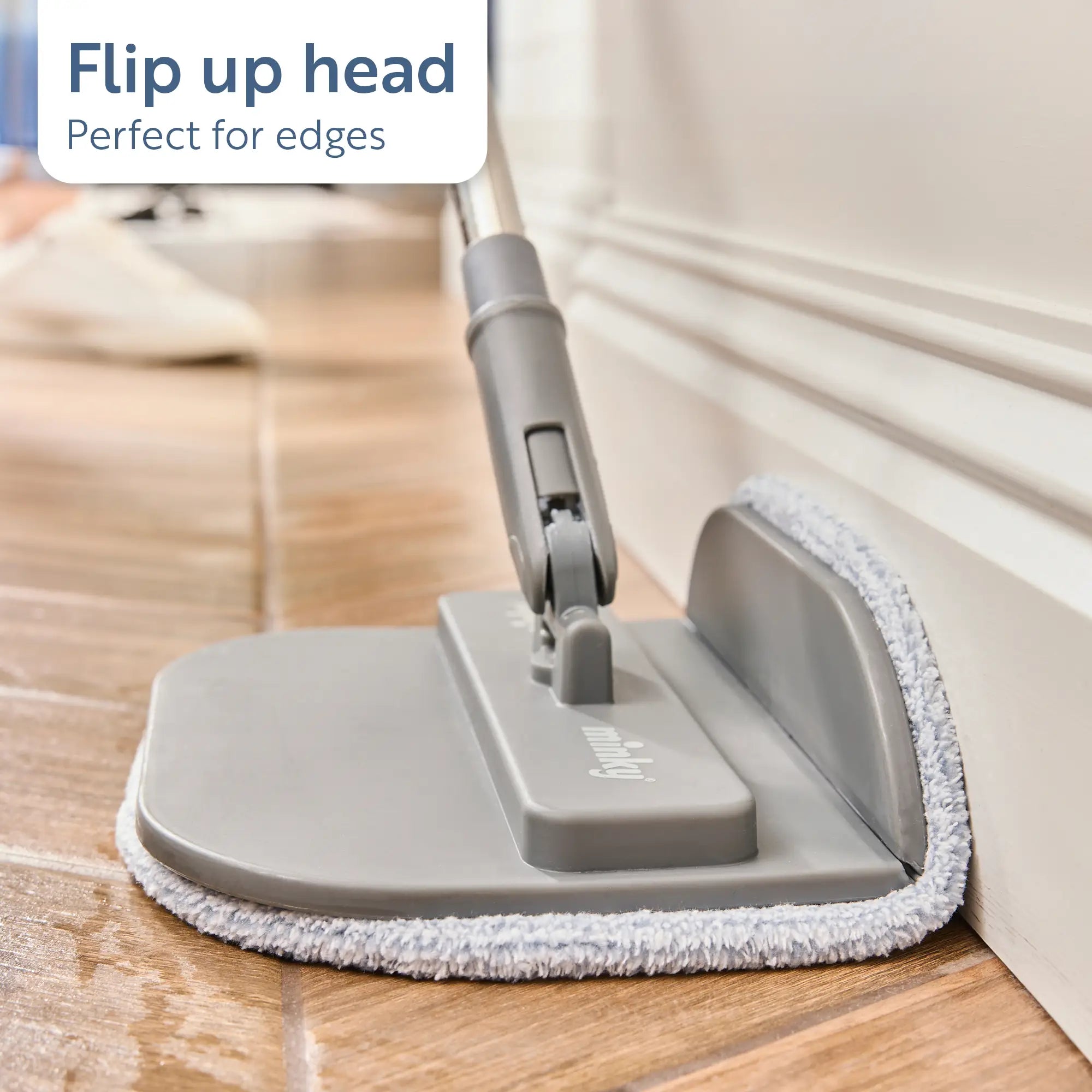 minky-opti-clean-compact-spin-mop-separate-clean-dirty-water-bucket-with-fold-fl image 4