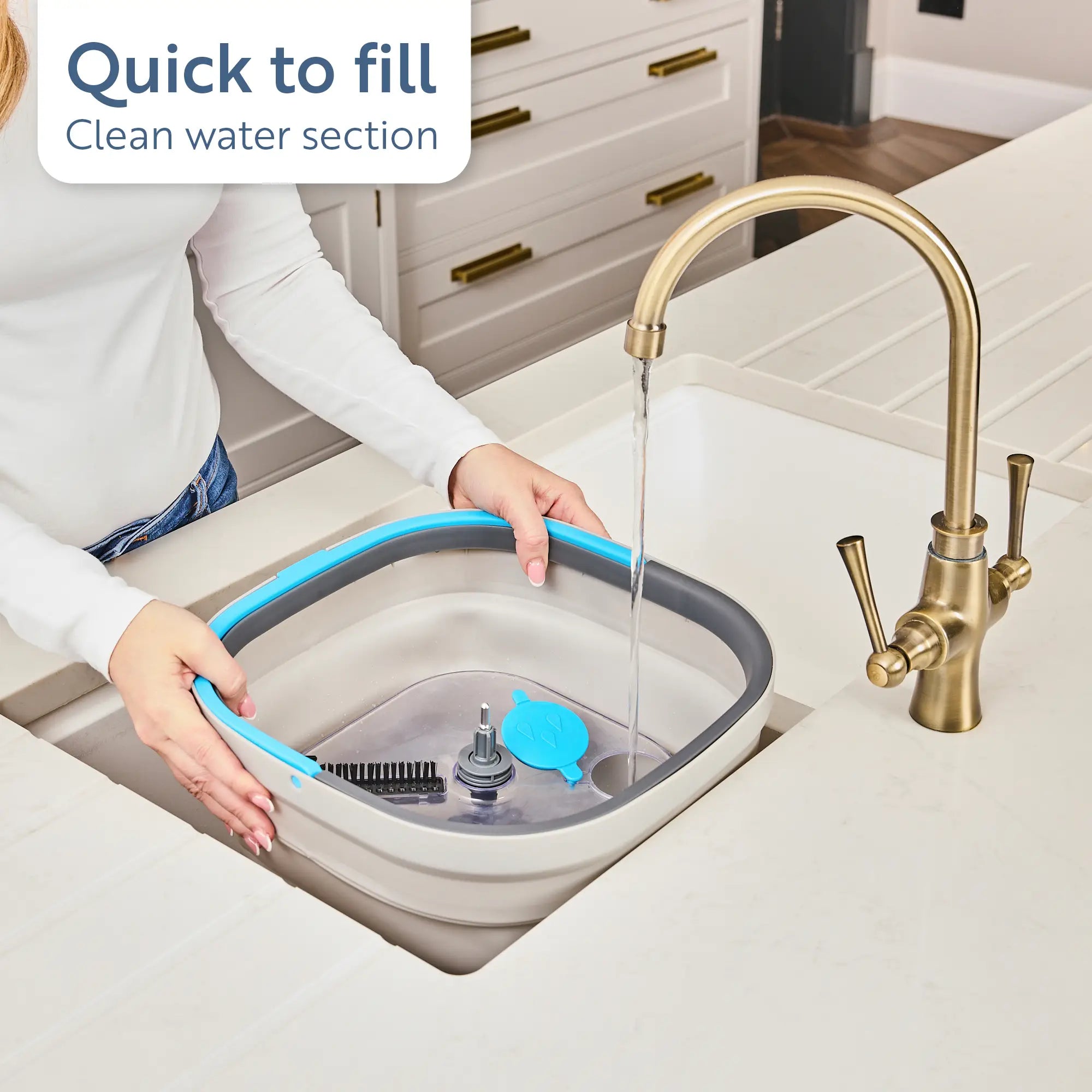 minky-opti-clean-compact-spin-mop-separate-clean-dirty-water-bucket-with-fold-fl image 8