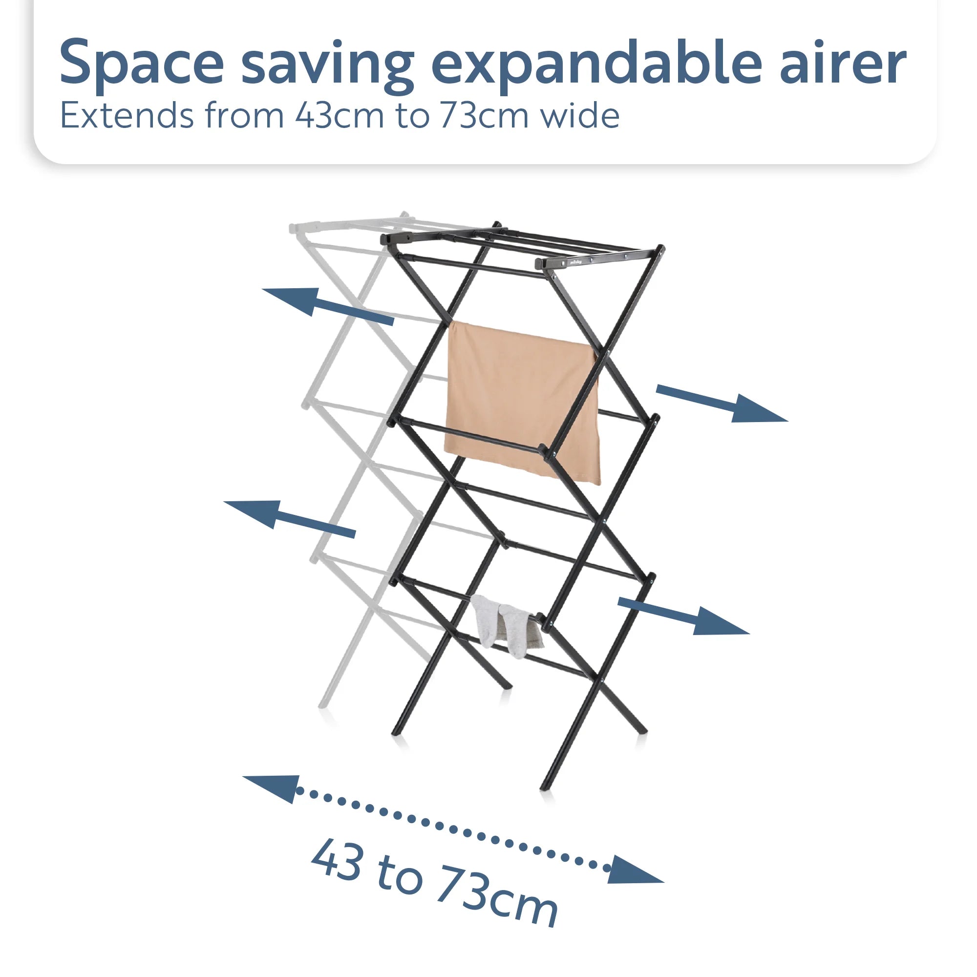 minky-space-saver-extendable-3-tier-airer image 3