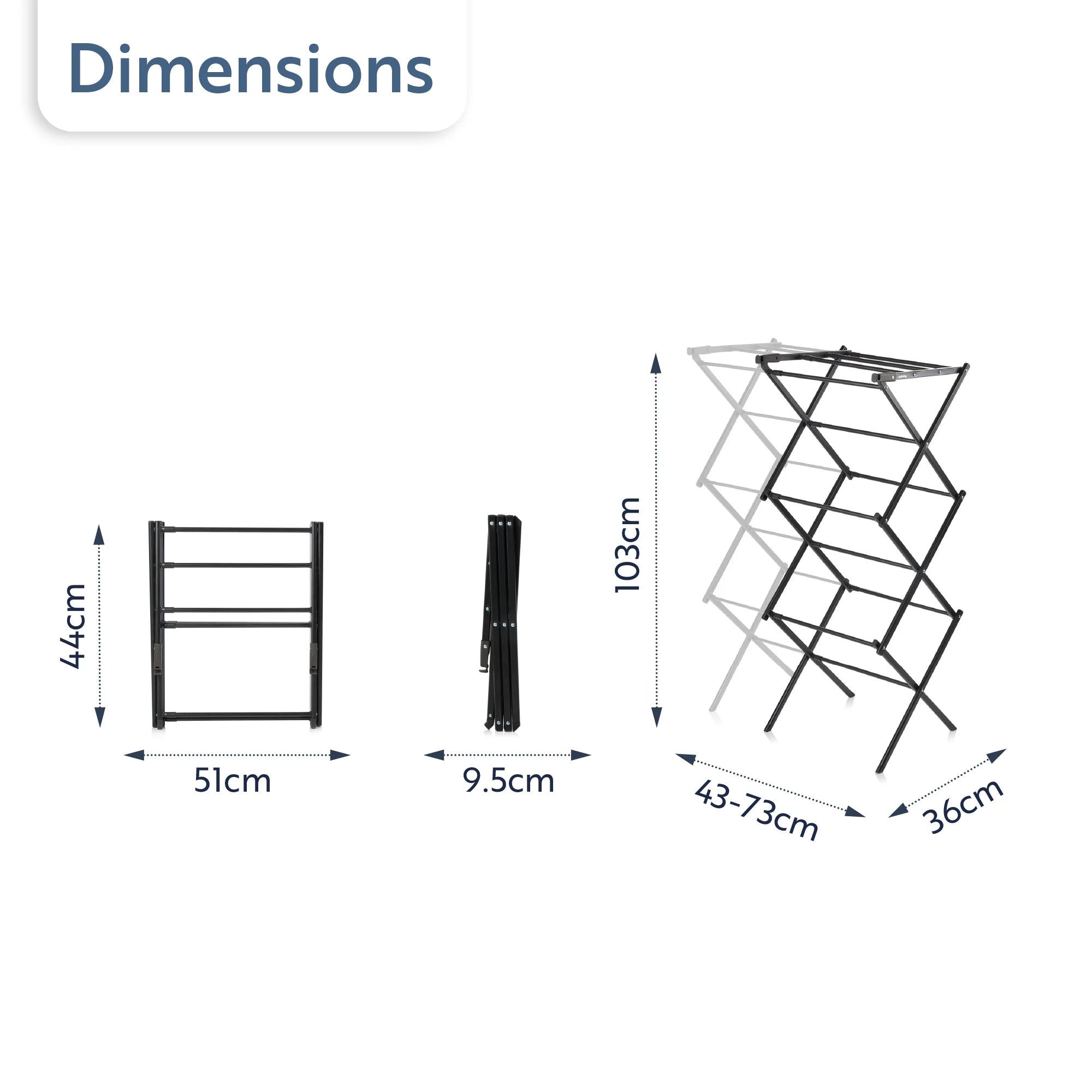 minky-space-saver-extendable-3-tier-airer image 8