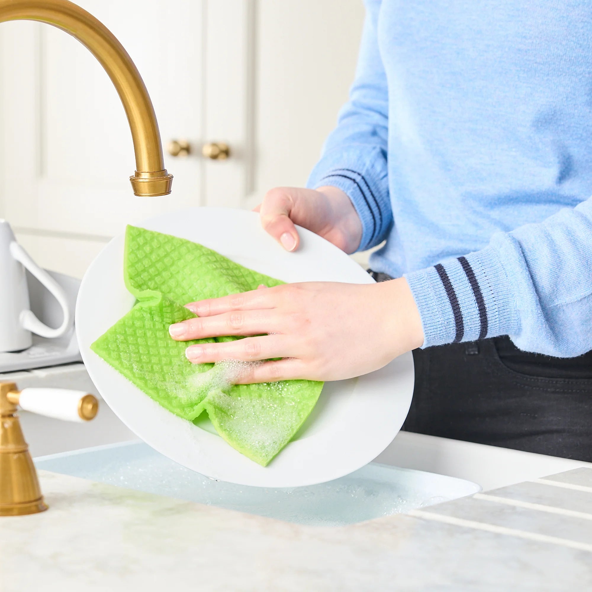minky-sponge-cloths-5pk-extra-thick-3d-cotton-fiber-cleaning-cloths image 3
