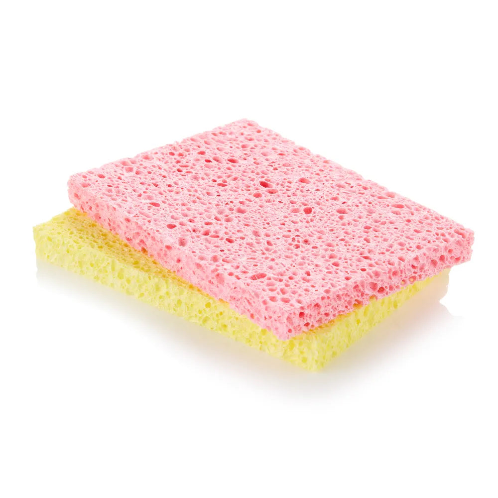 minky-super-thick-sponge-wipes-2-pack-absorbent-biodegradable-cellulose-cleaning image 2
