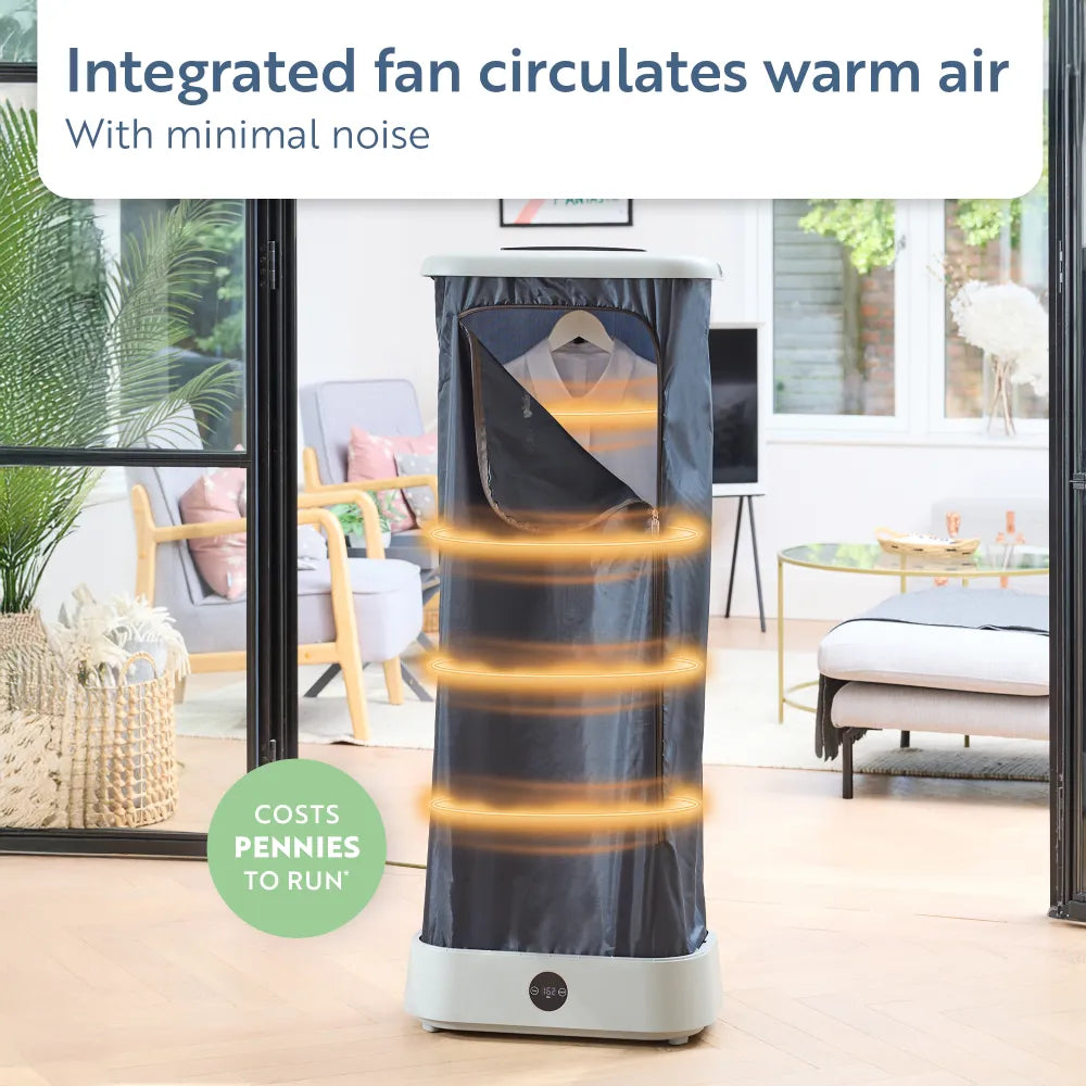 minky-suredri-compact-drying-pod-heated-indoor-dryer-with-fan-timer image 3