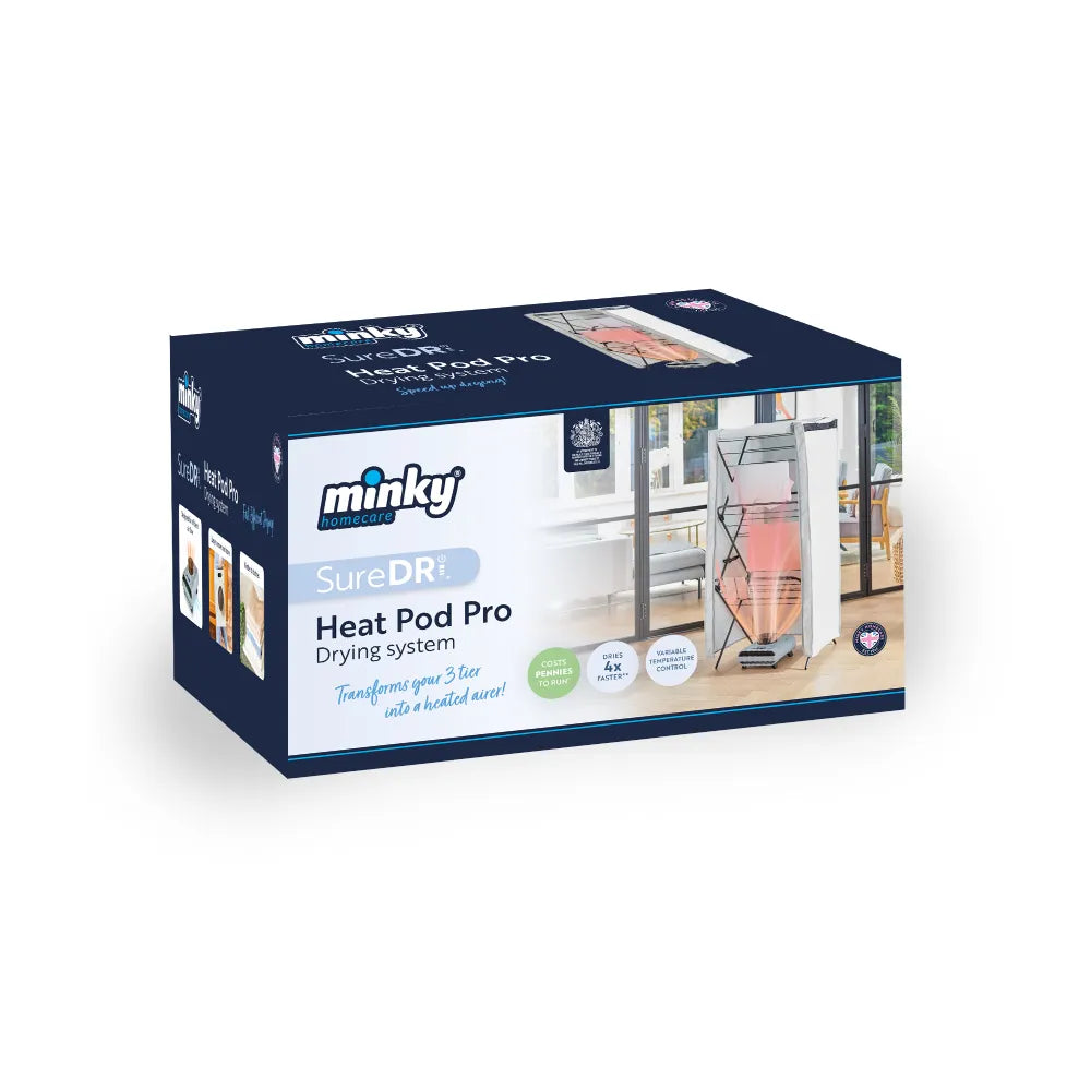 minky-suredri-heat-pod-pro-heated-drying-system-for-standard-3-tier-airers image 2
