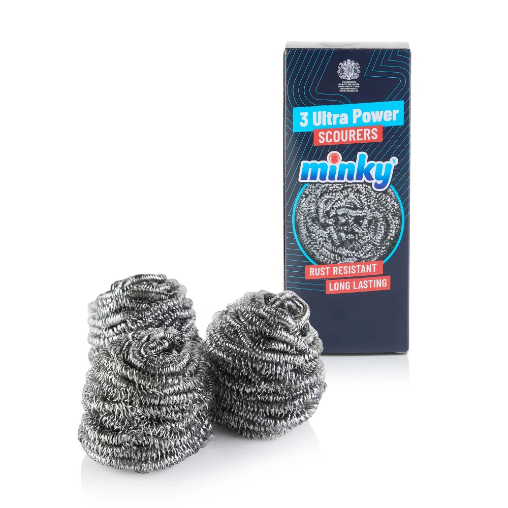 minky-ultra-power-scourers-3-pack-heavy-duty-rust-resistant image 1