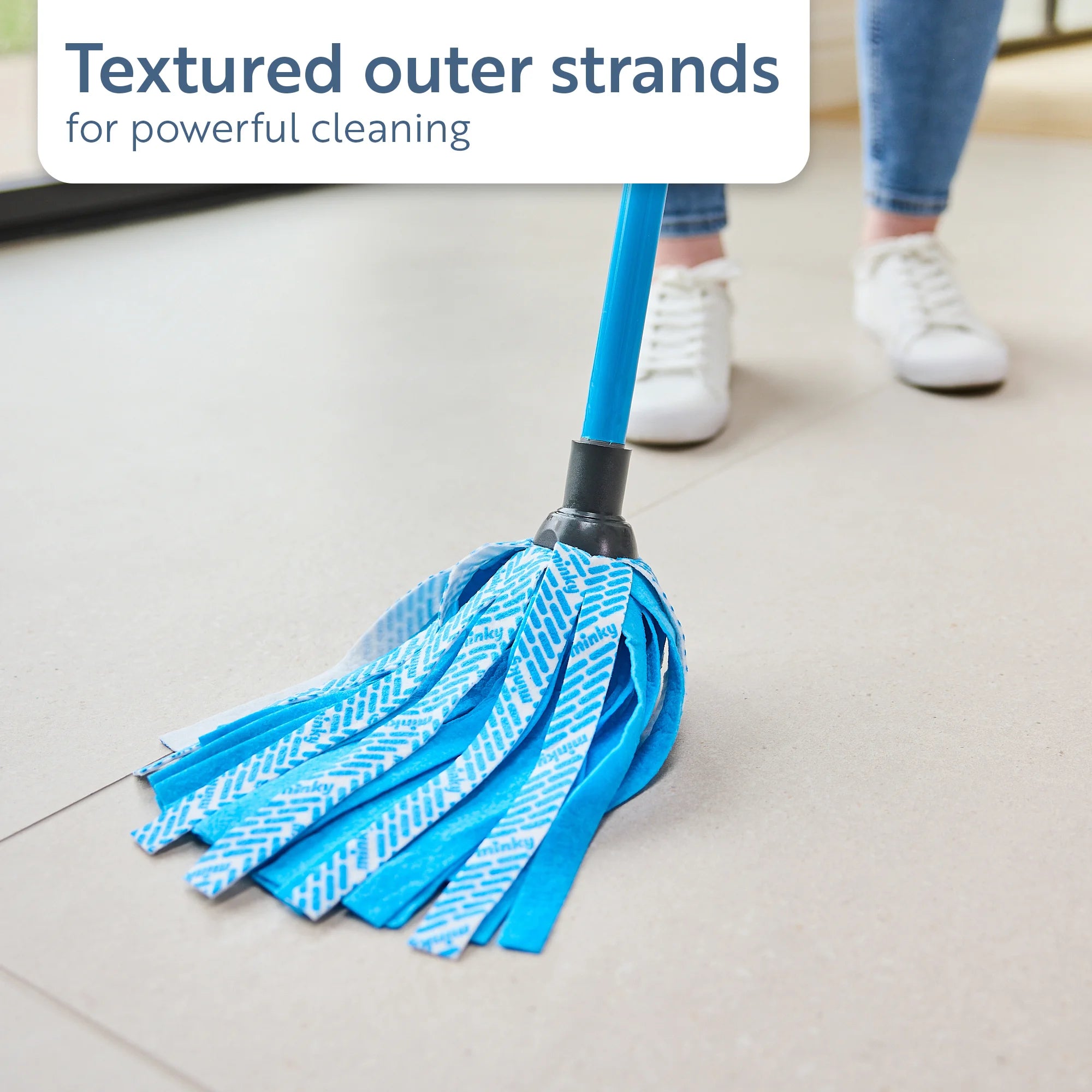 minky-power-clean-mop-vortex-bucket-with-free-refill-head image 2