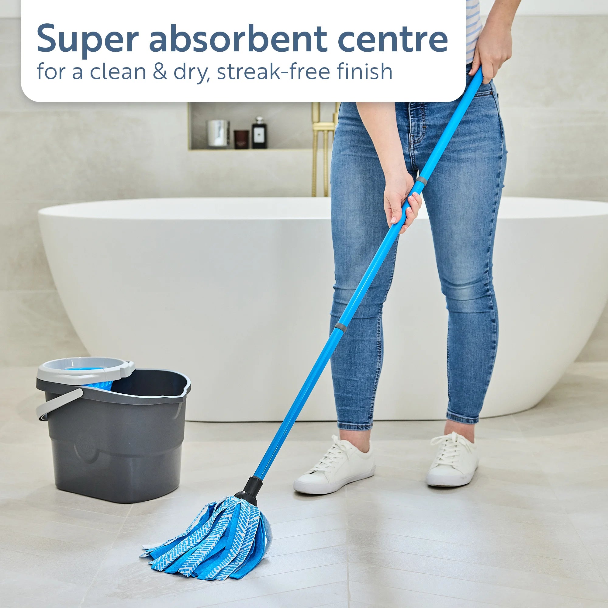 minky-power-clean-mop-vortex-bucket-with-free-refill-head image 3