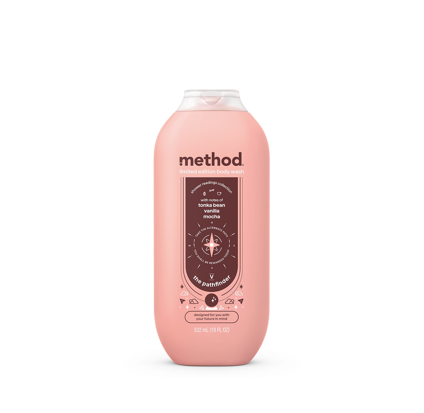 method-shower-readings-body-wash-the-pathfinder-18oz image 1