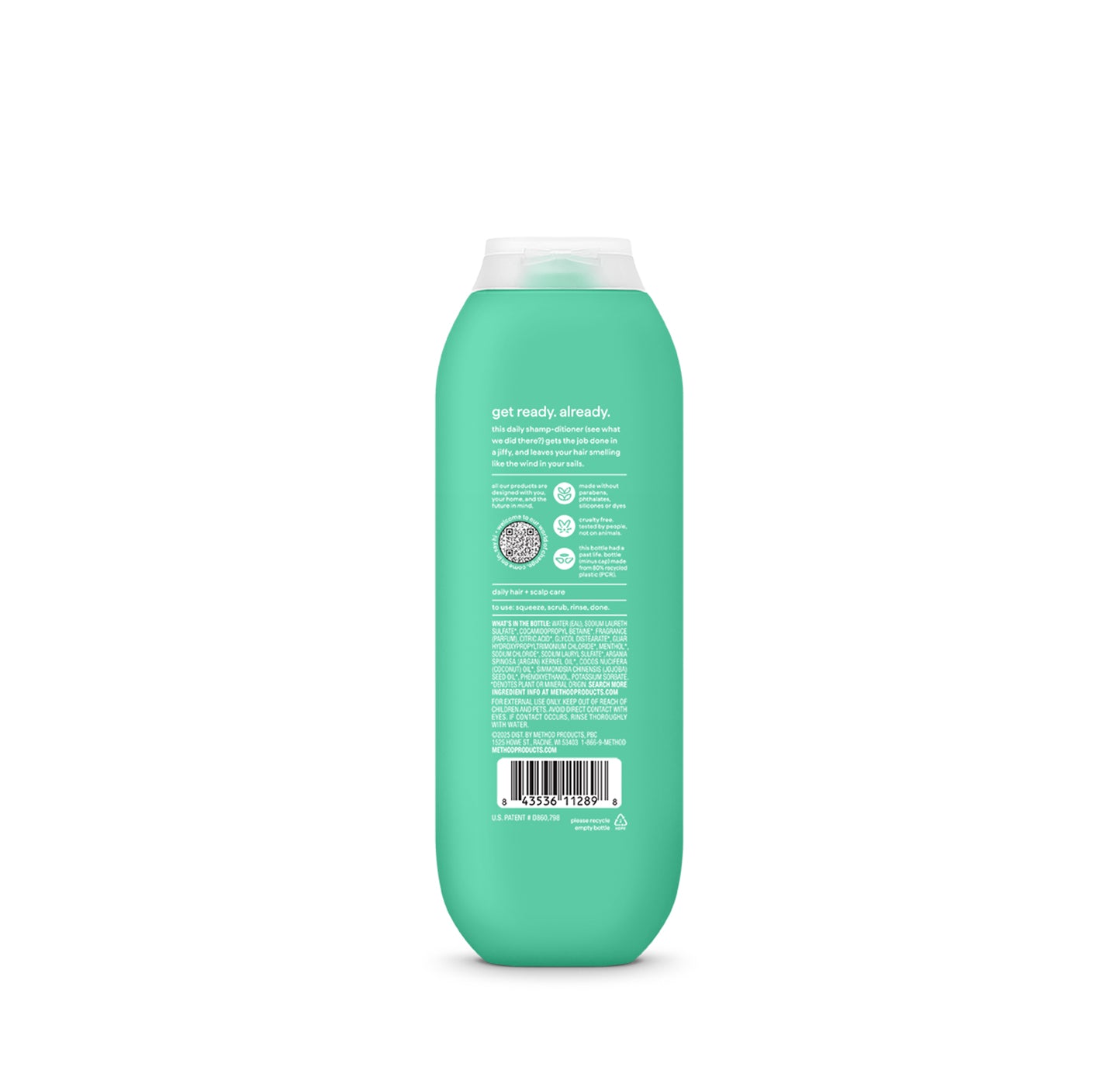 method-men-2-in-1-shampoo-conditioner-marine-mist-14-fl-oz-argan-jojoba-oils-gen image 4