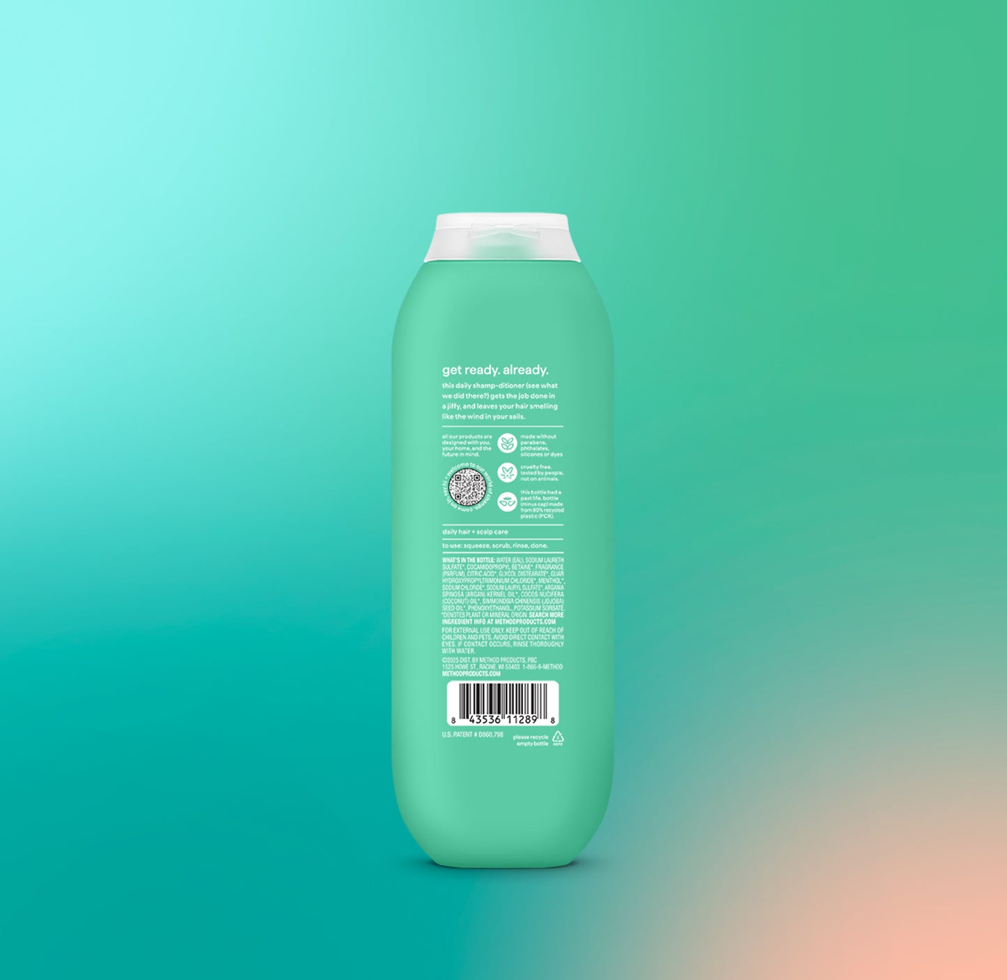 method-men-2-in-1-shampoo-conditioner-marine-mist-14-fl-oz-argan-jojoba-oils-gen image 3