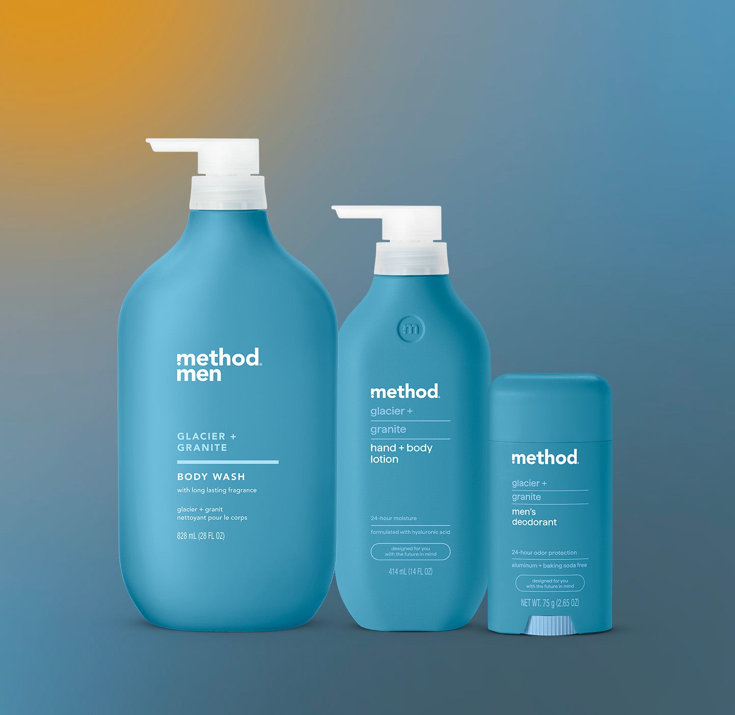 method-men-bundle-glacier-granite-body-wash-28-oz-body-lotion-14-oz-deodorant-2- image 2
