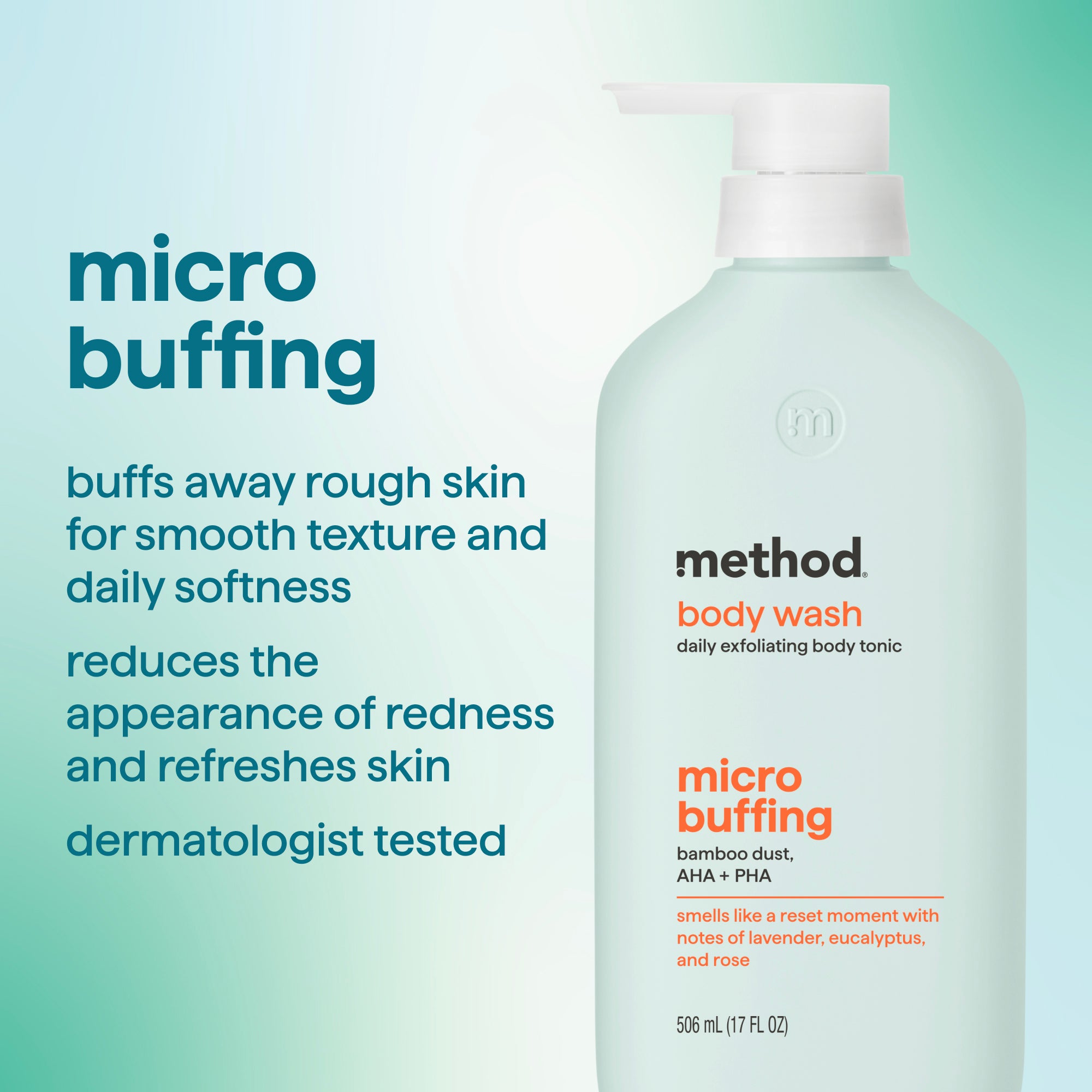method-soft-radiance-barrier-supporting-micro-buffing-body-wash-tonic-bundle-2-x image 6