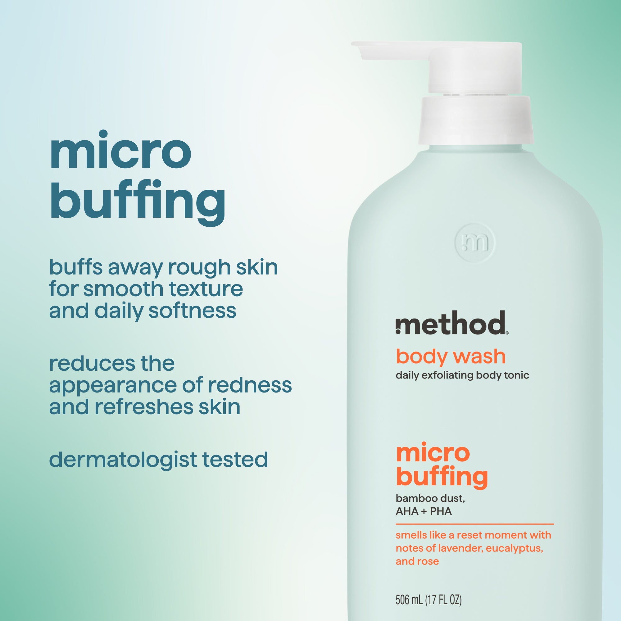 method-smooth-hydration-micro-buffing-moisture-enhancing-body-wash-tonic-bundle- image 4