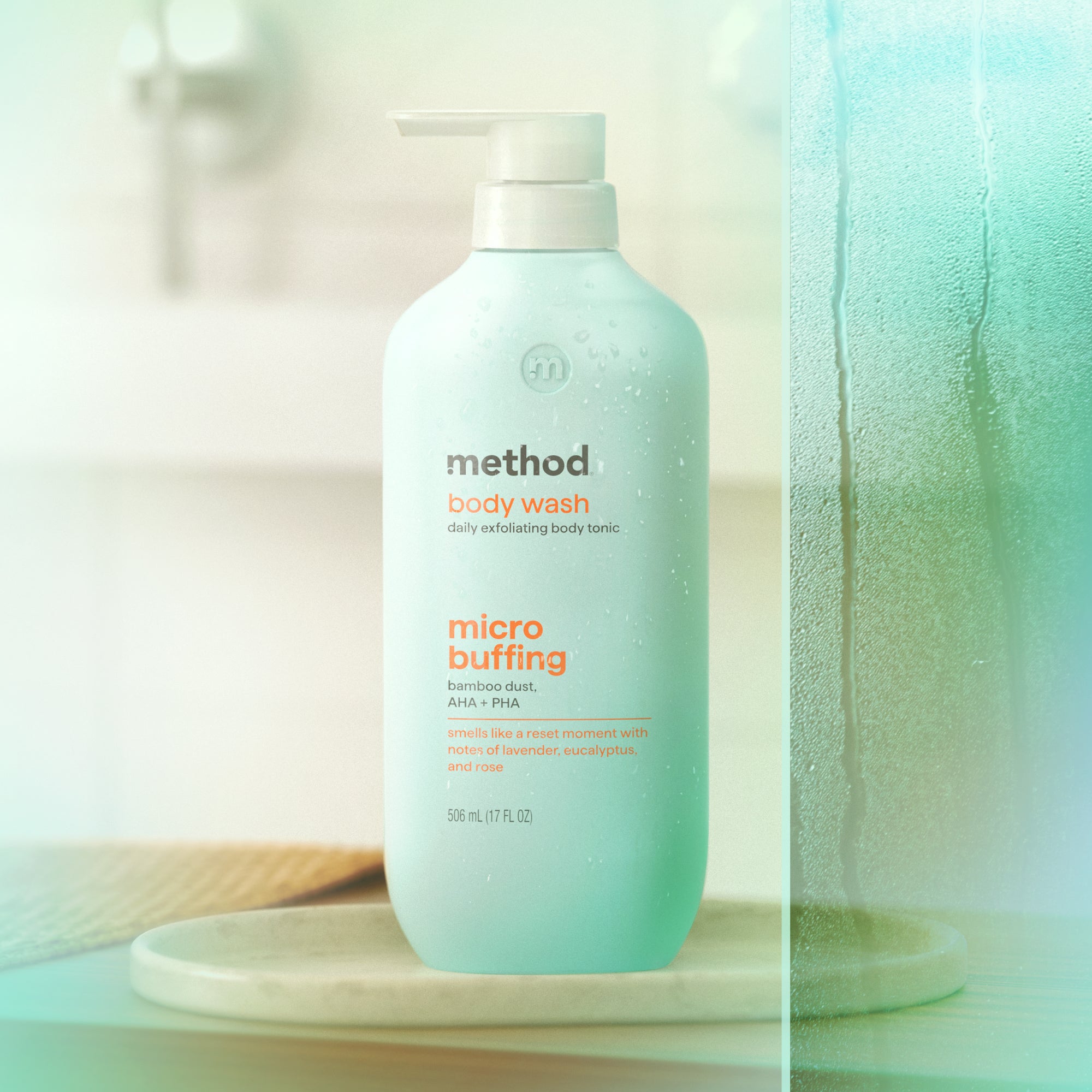 method-smooth-hydration-micro-buffing-moisture-enhancing-body-wash-tonic-bundle- image 3