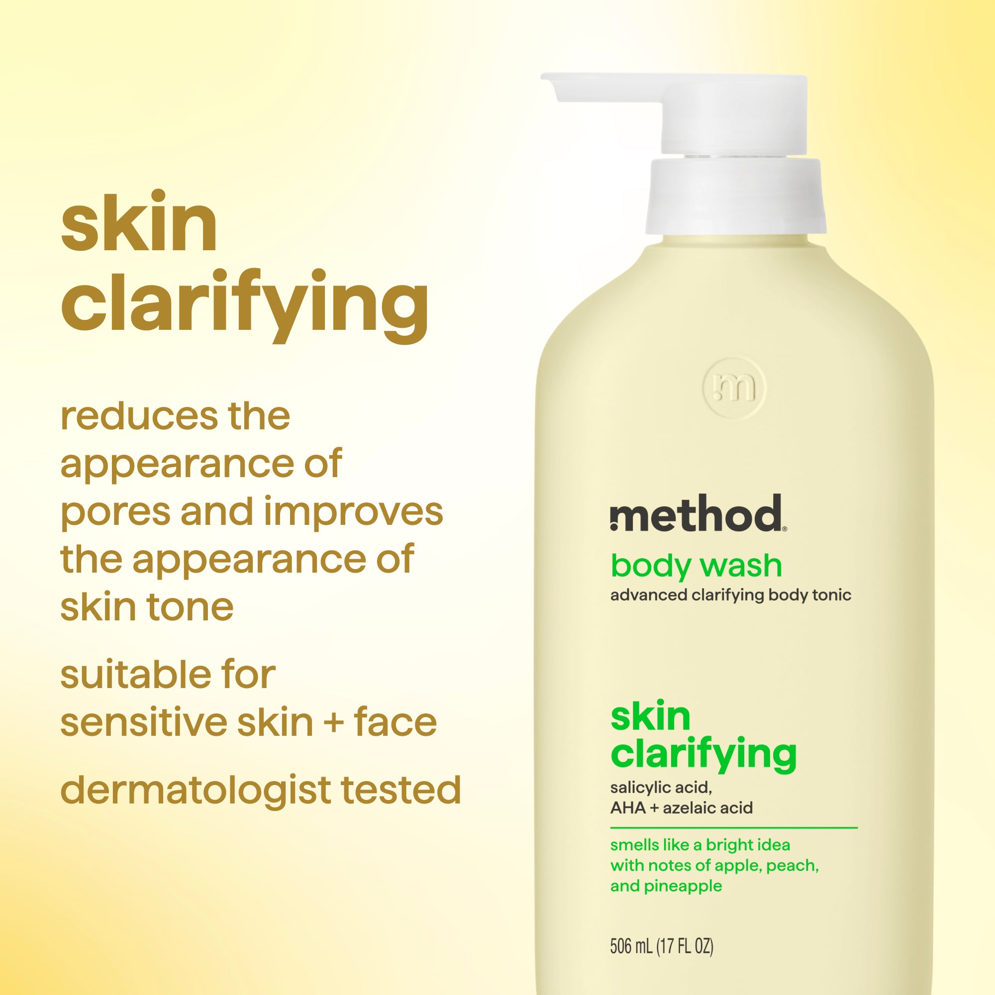 method-body-wash-tonic-skin-clarifying-with-salicylic-acid-aha-azelaic-acid-17-f image 4