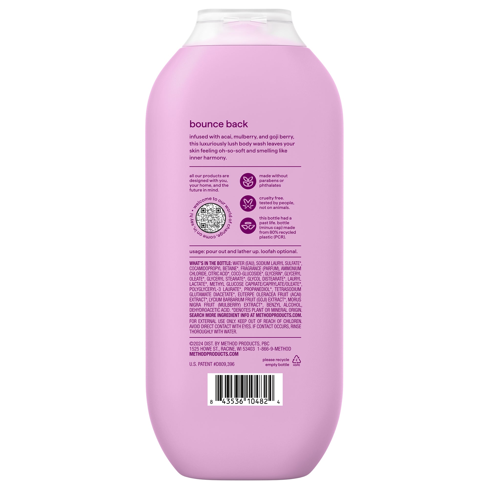 method-body-wash-berry-balance-18-fl-oz image 3