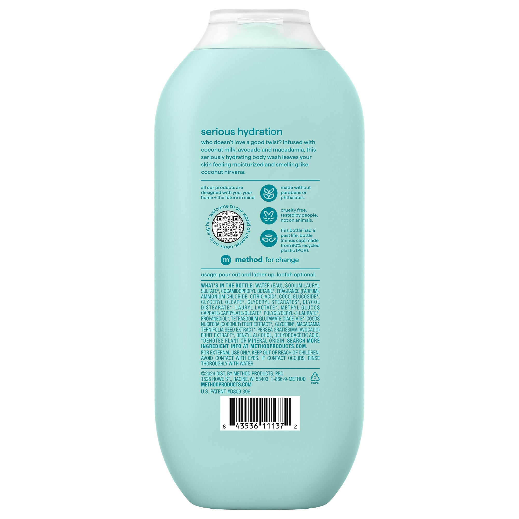 method-hydrating-body-wash-coco-twist-18-fl-oz image 3