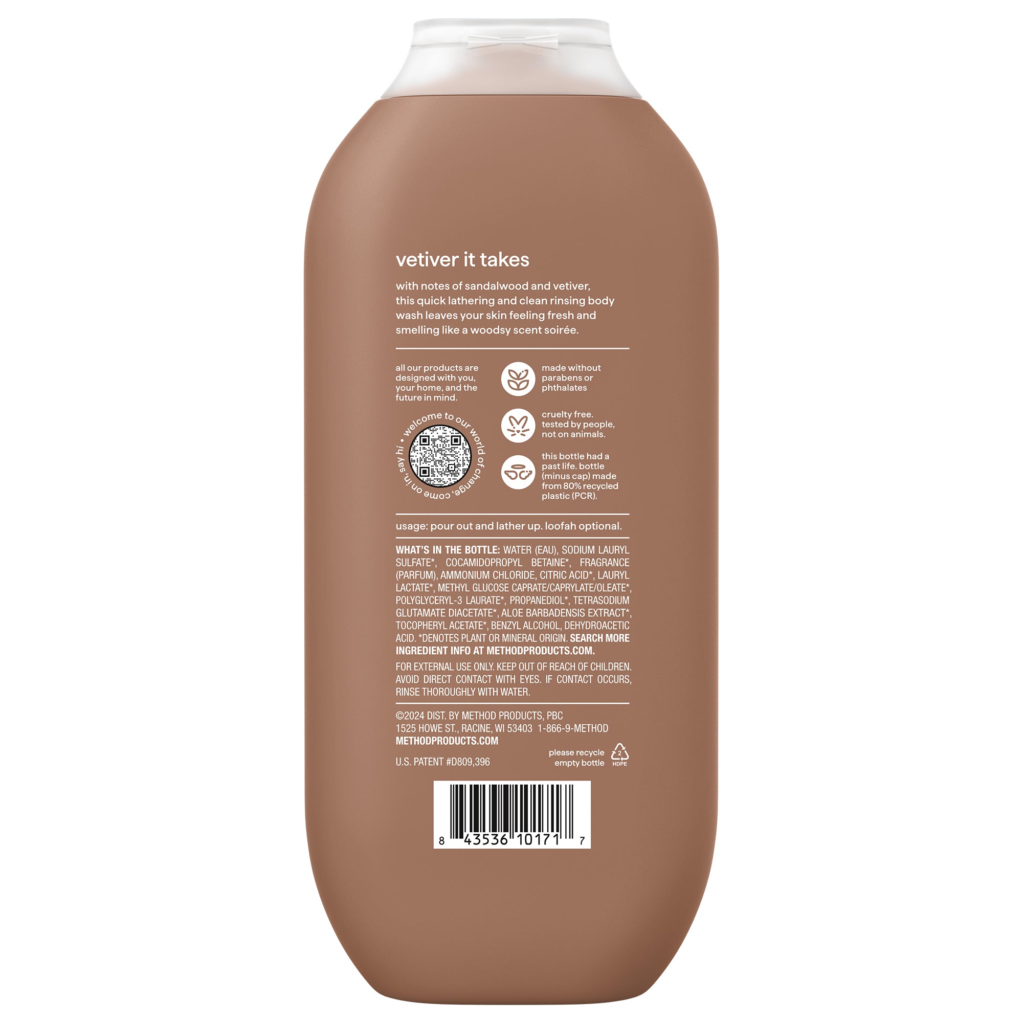 method-men-s-body-wash-sandalwood-vetiver-18-fl-oz image 3