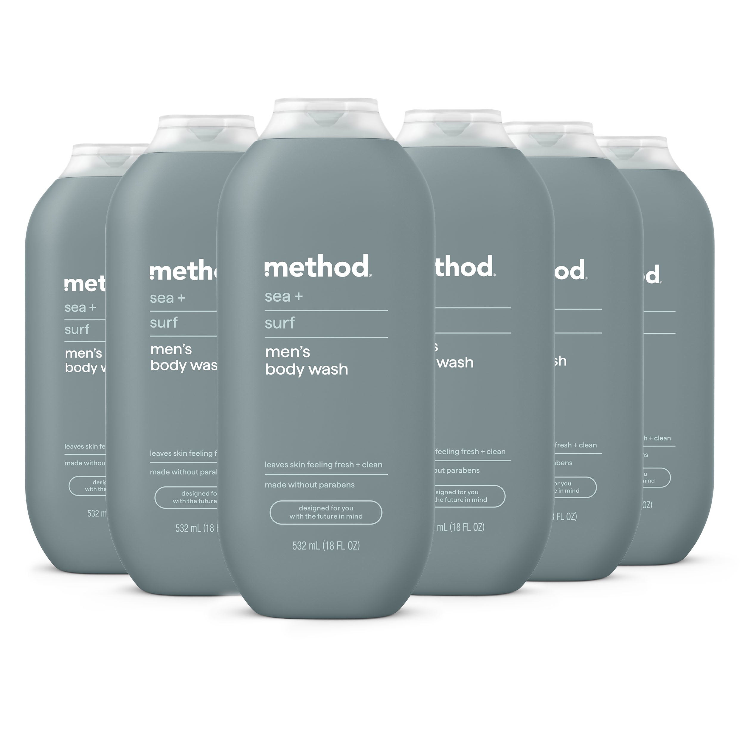 method-sea-surf-body-wash-6-count-bundle-6-x-18-fl-oz-total-108-fl-oz image 1