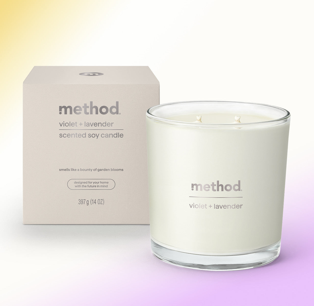 method-premium-soy-candle-violet-lavender-14-oz-up-to-50-hours-burn-time image 3
