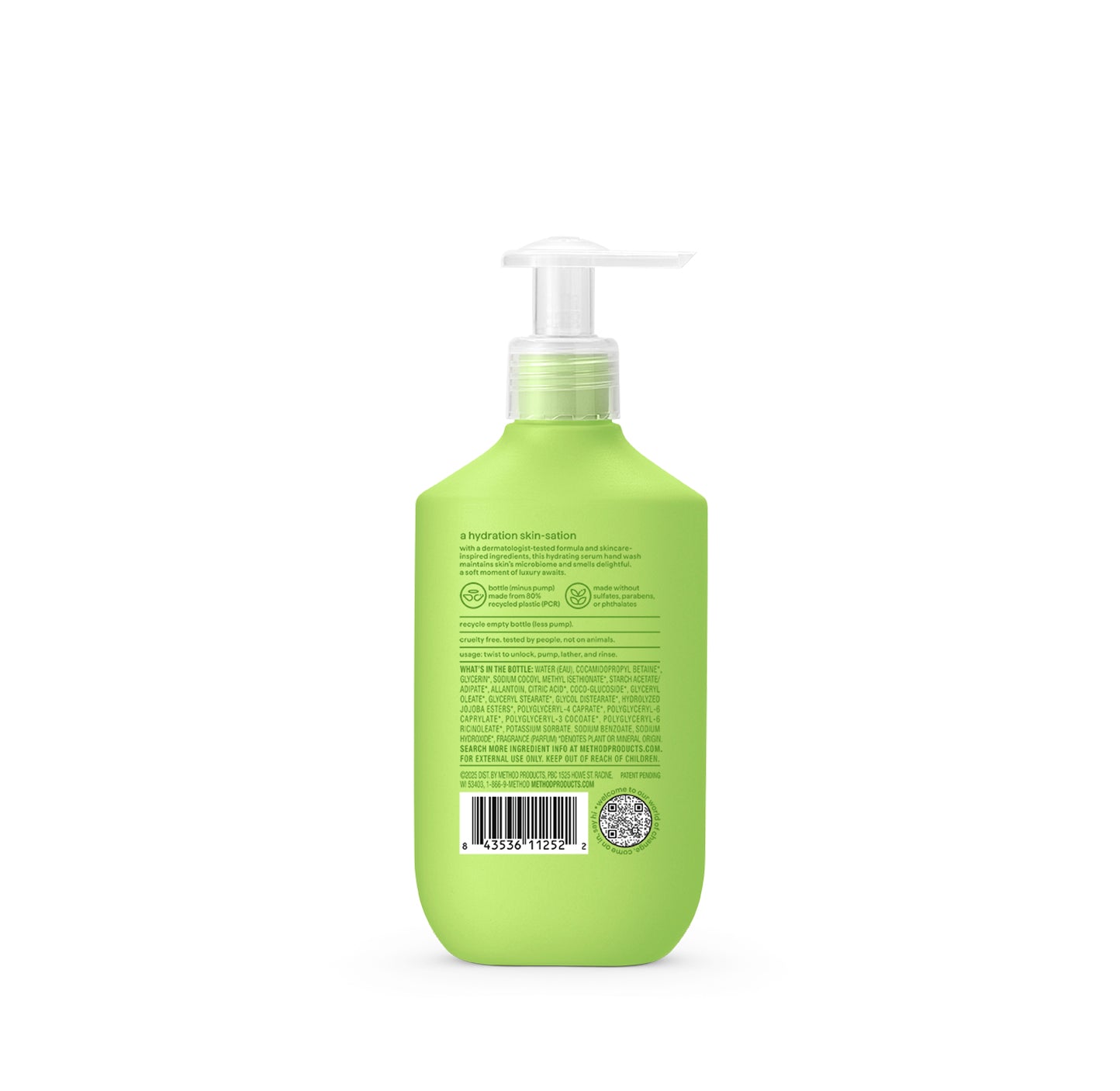 method-hydrating-serum-hand-wash-mindful-matcha-10-oz image 3