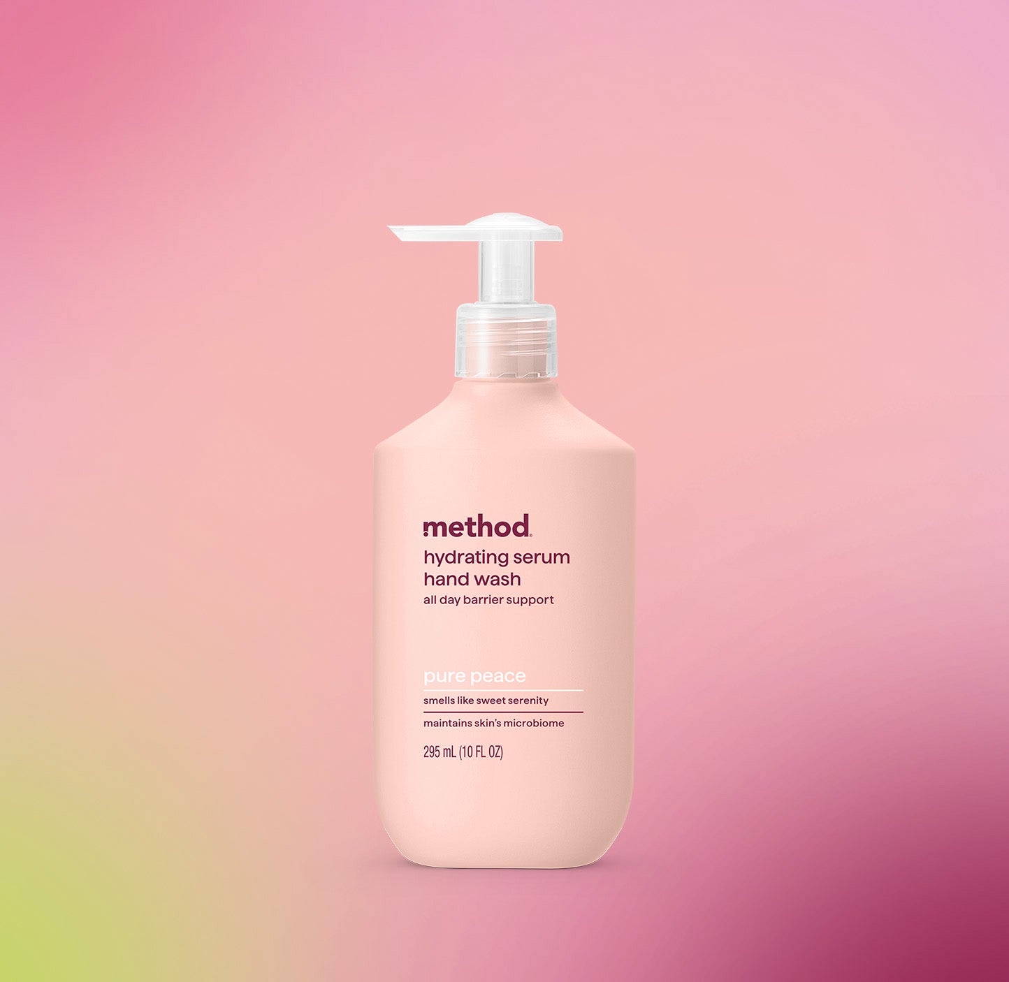 method-hydrating-serum-hand-wash-pure-peace-10-oz-moisturizing image 2