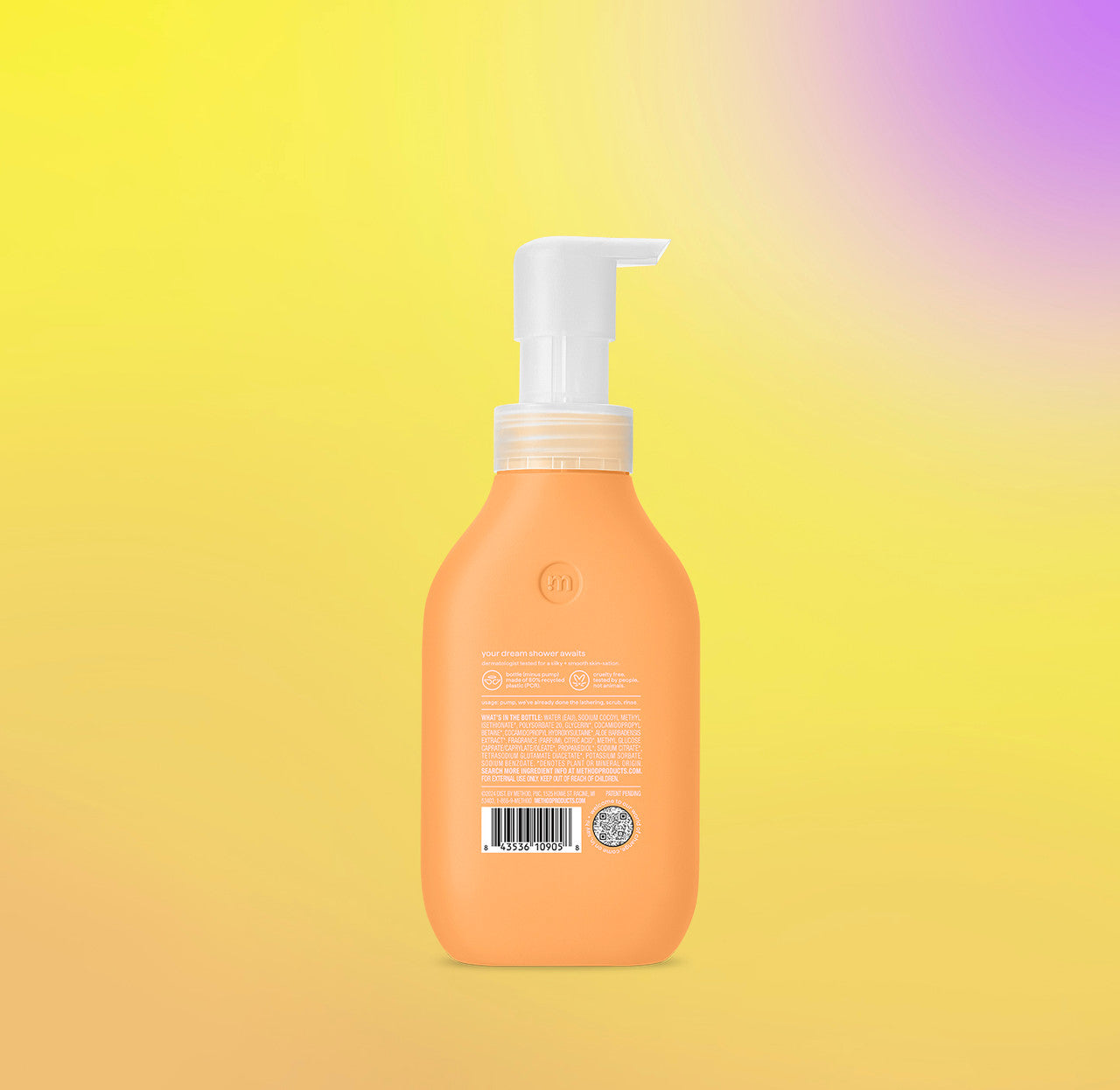 method-dream-foam-foaming-body-wash-vetiver-amber-13-5-fl-oz-self-foaming image 3
