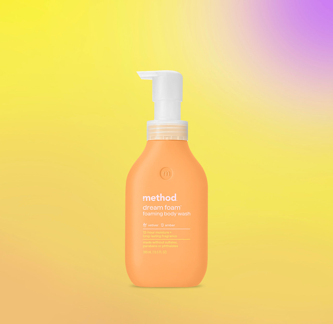 method-dream-foam-foaming-body-wash-vetiver-amber-13-5-fl-oz-self-foaming image 2