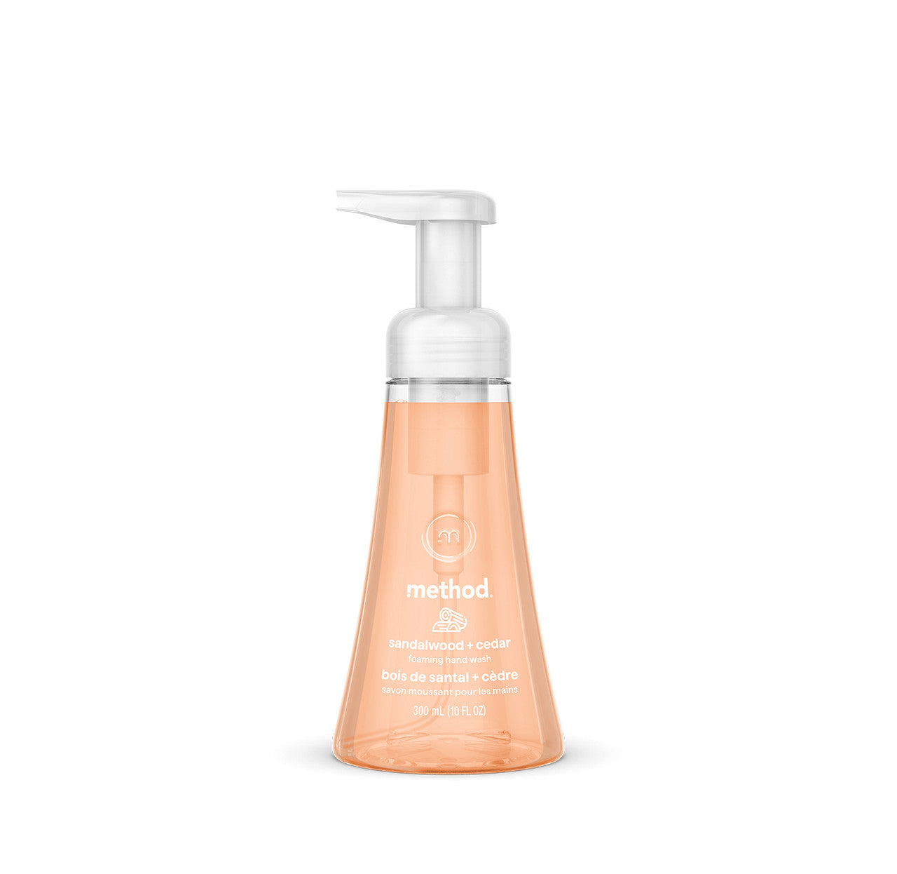 method-foaming-hand-wash-sandalwood-cedar-scented-soap-10-fl-oz-pack-of-1 image 1