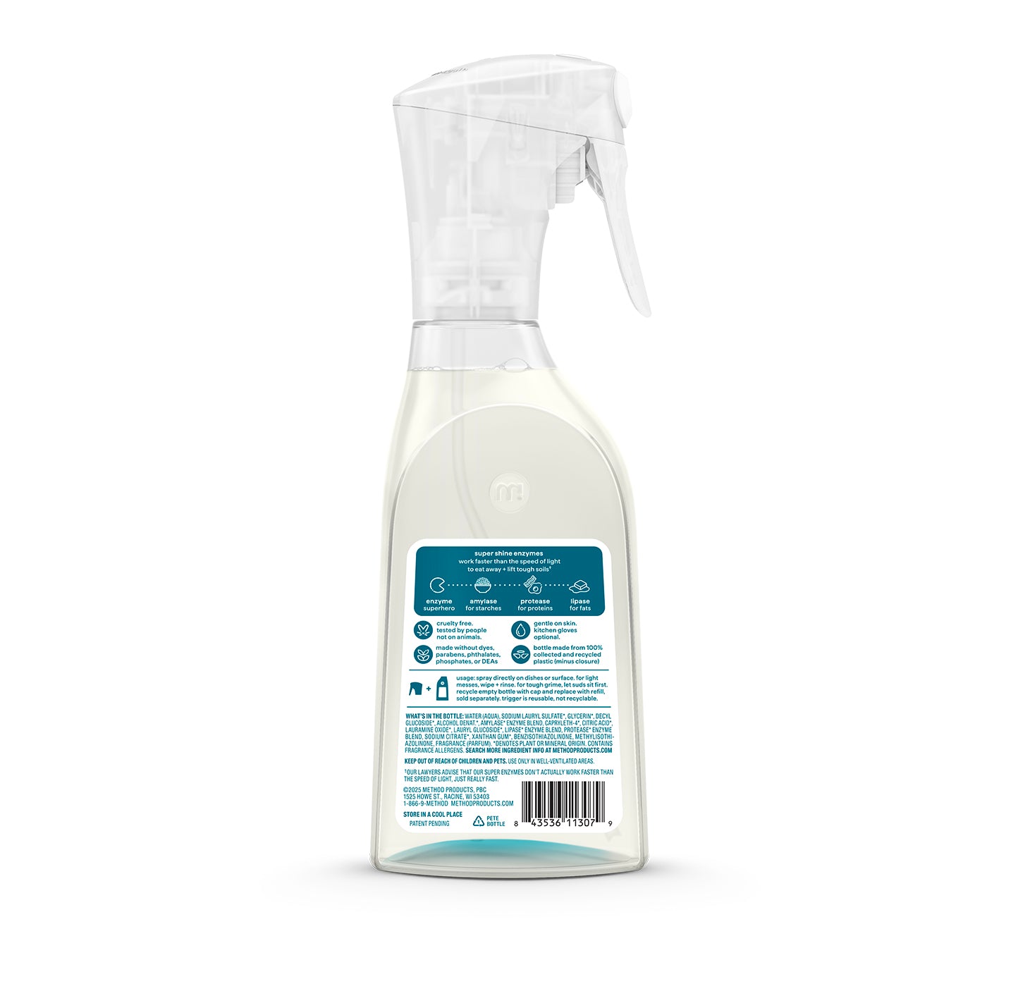 method-super-shine-foaming-dish-spray-dewy-daze-16-fl-oz image 3